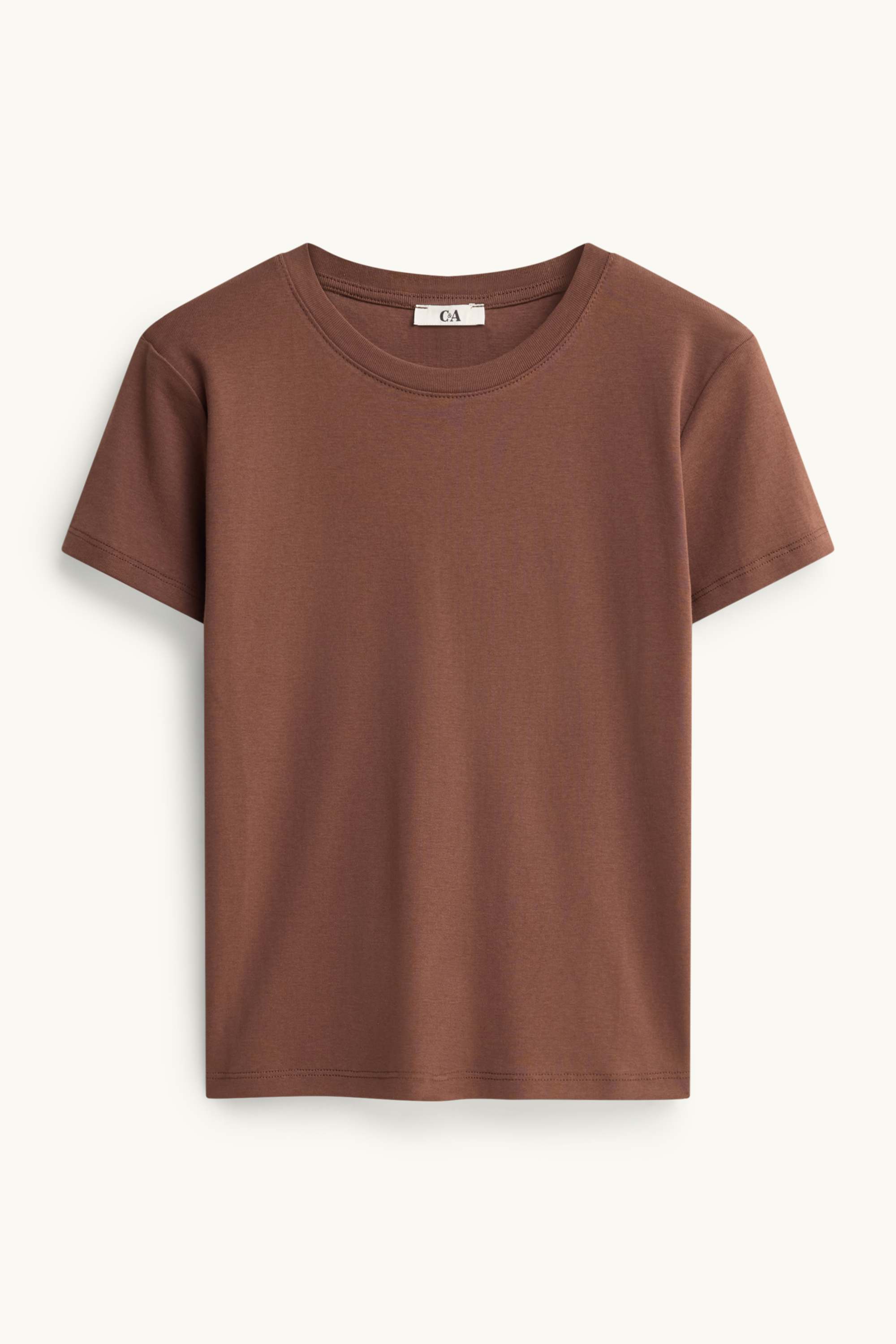T-shirt - relaxed fit brown