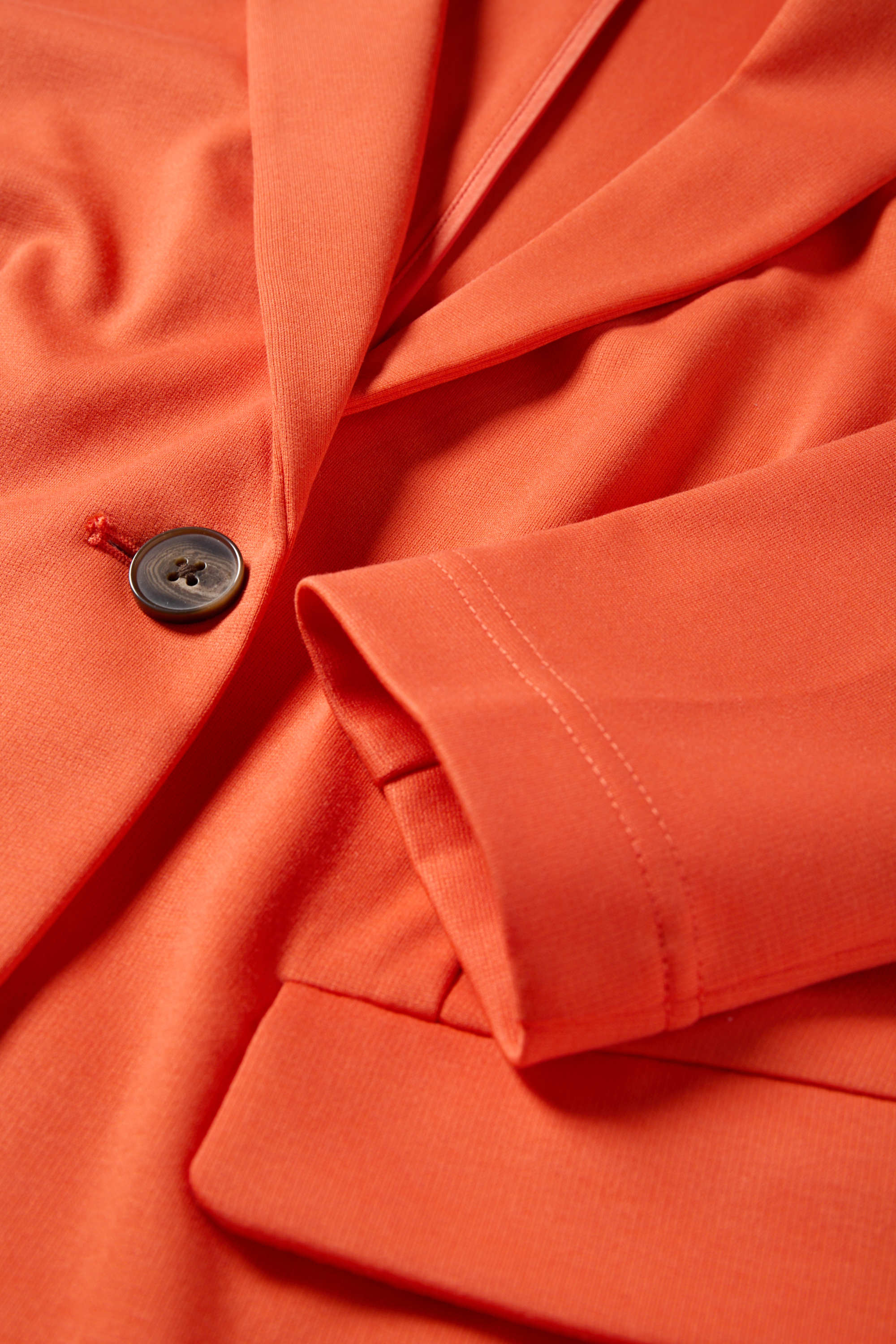 Jersey blazer - regular fit orange
