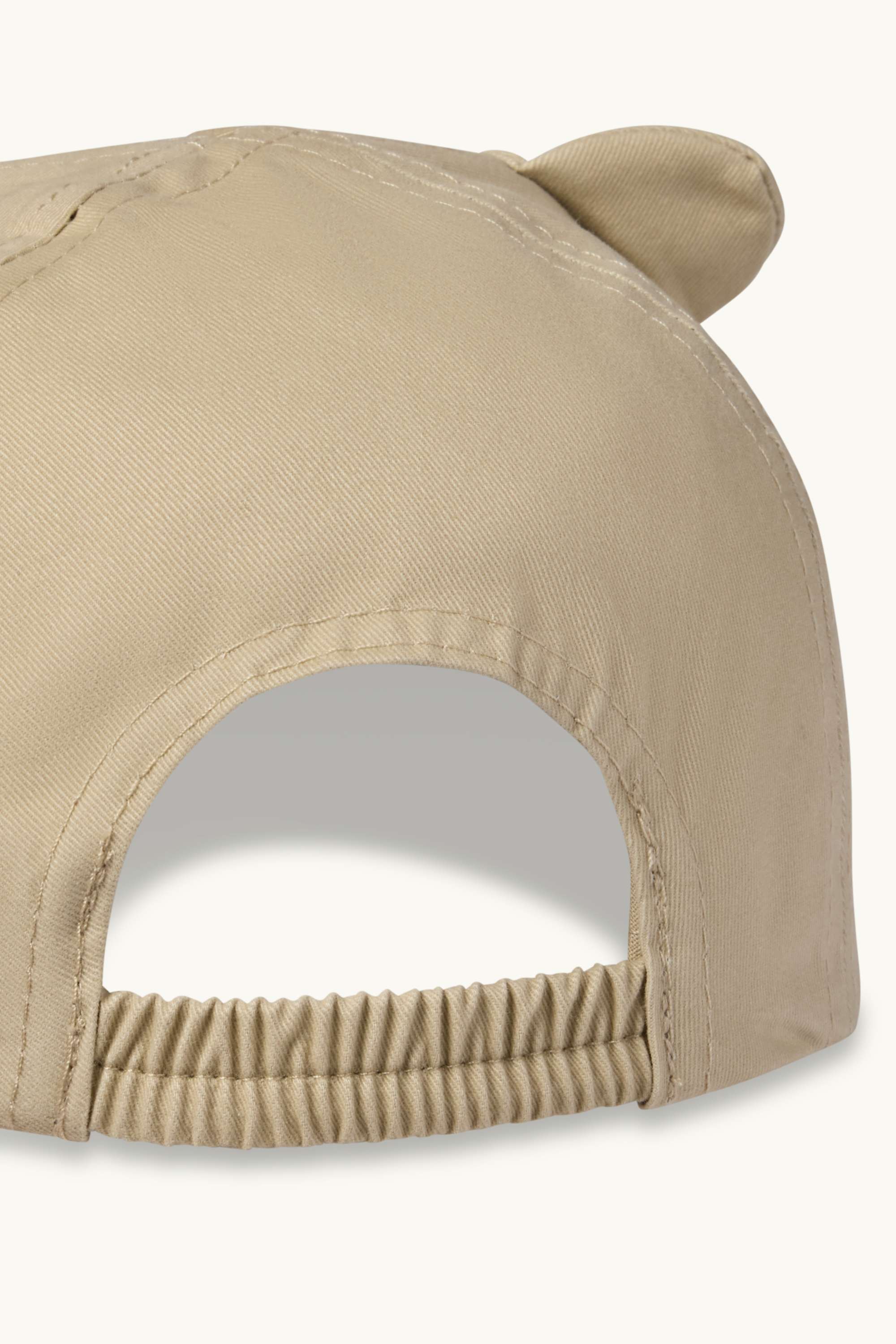 Teddy bear - baby cap beige