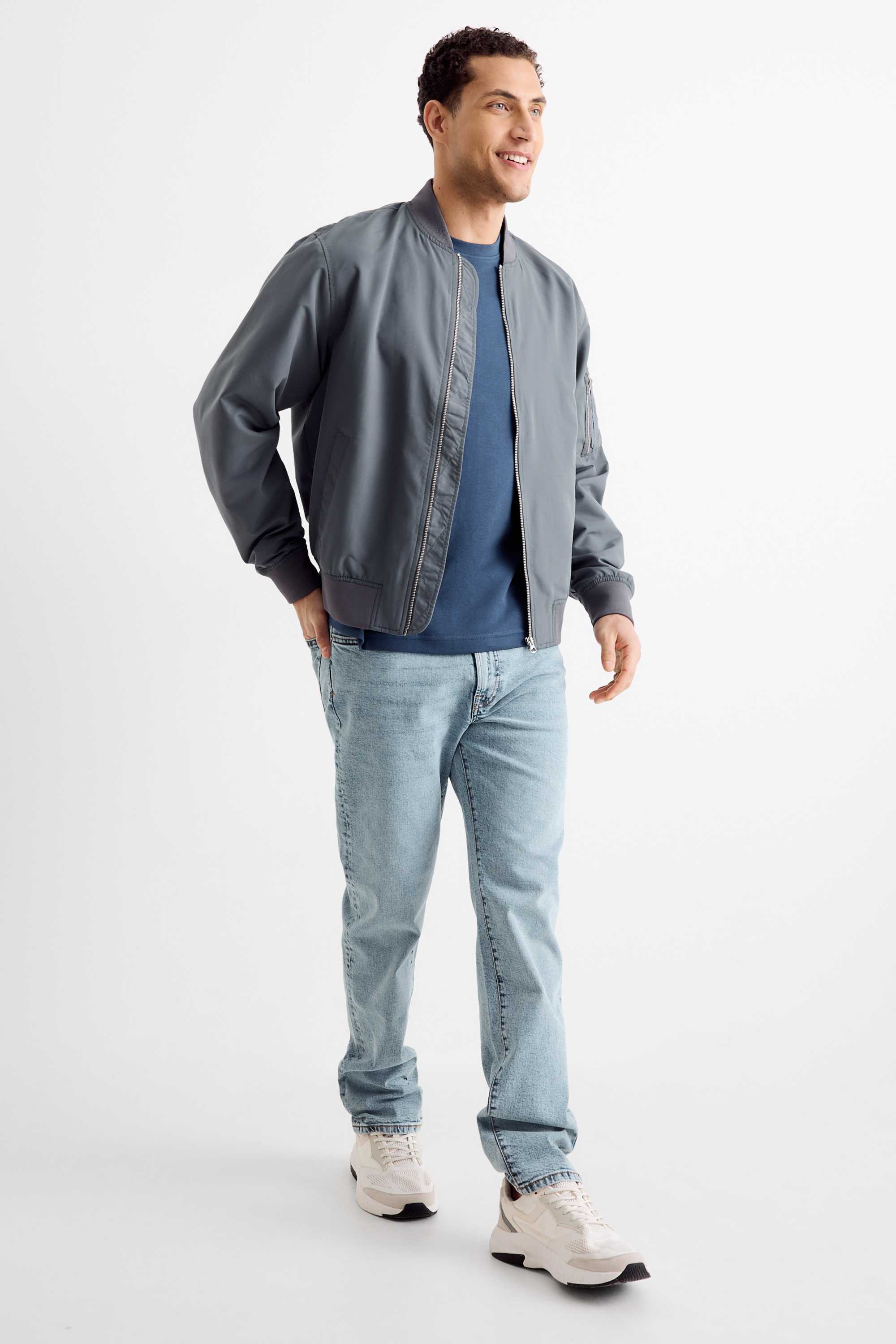 T-shirt - oversized dark blue