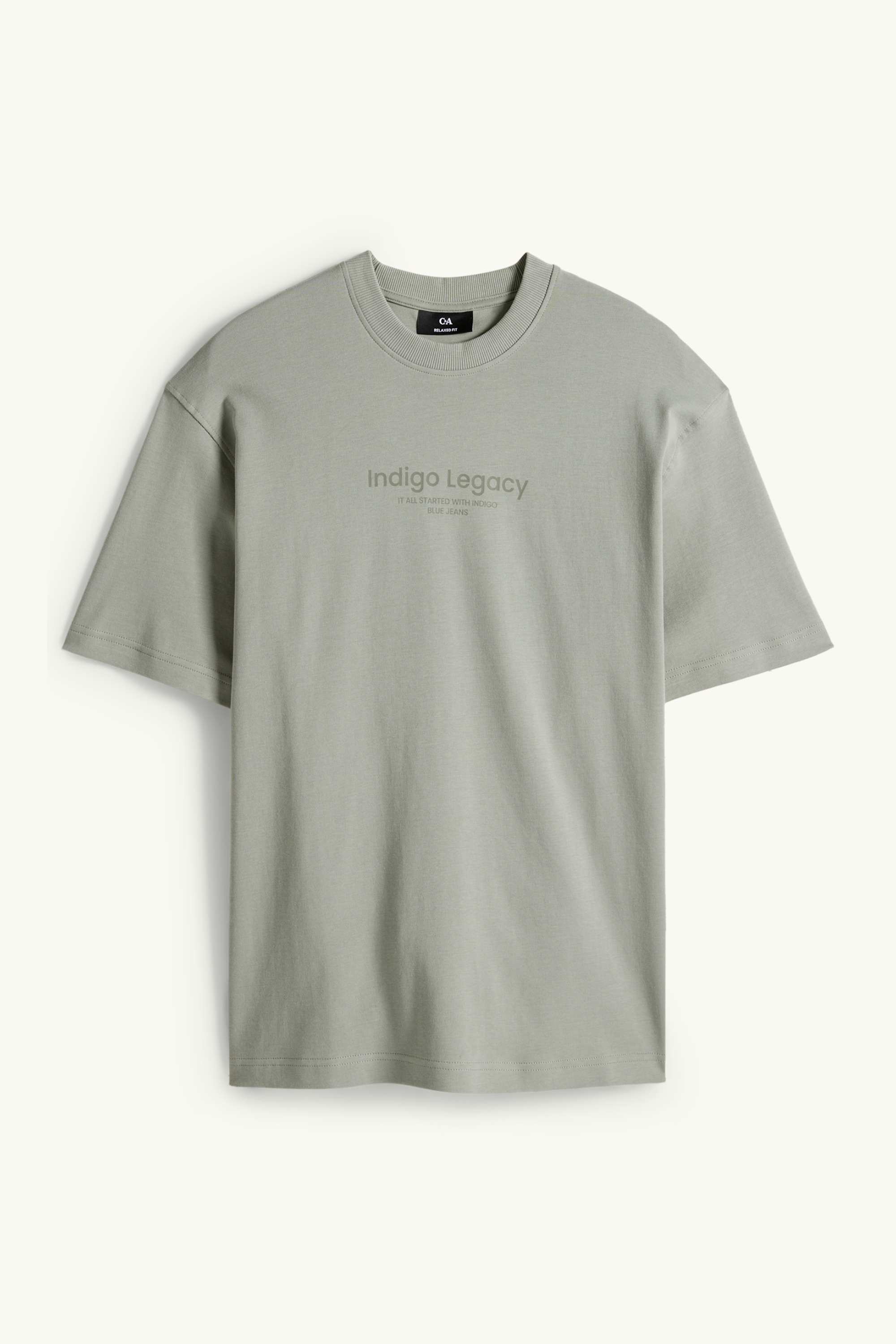 T-shirt - relaxed fit green