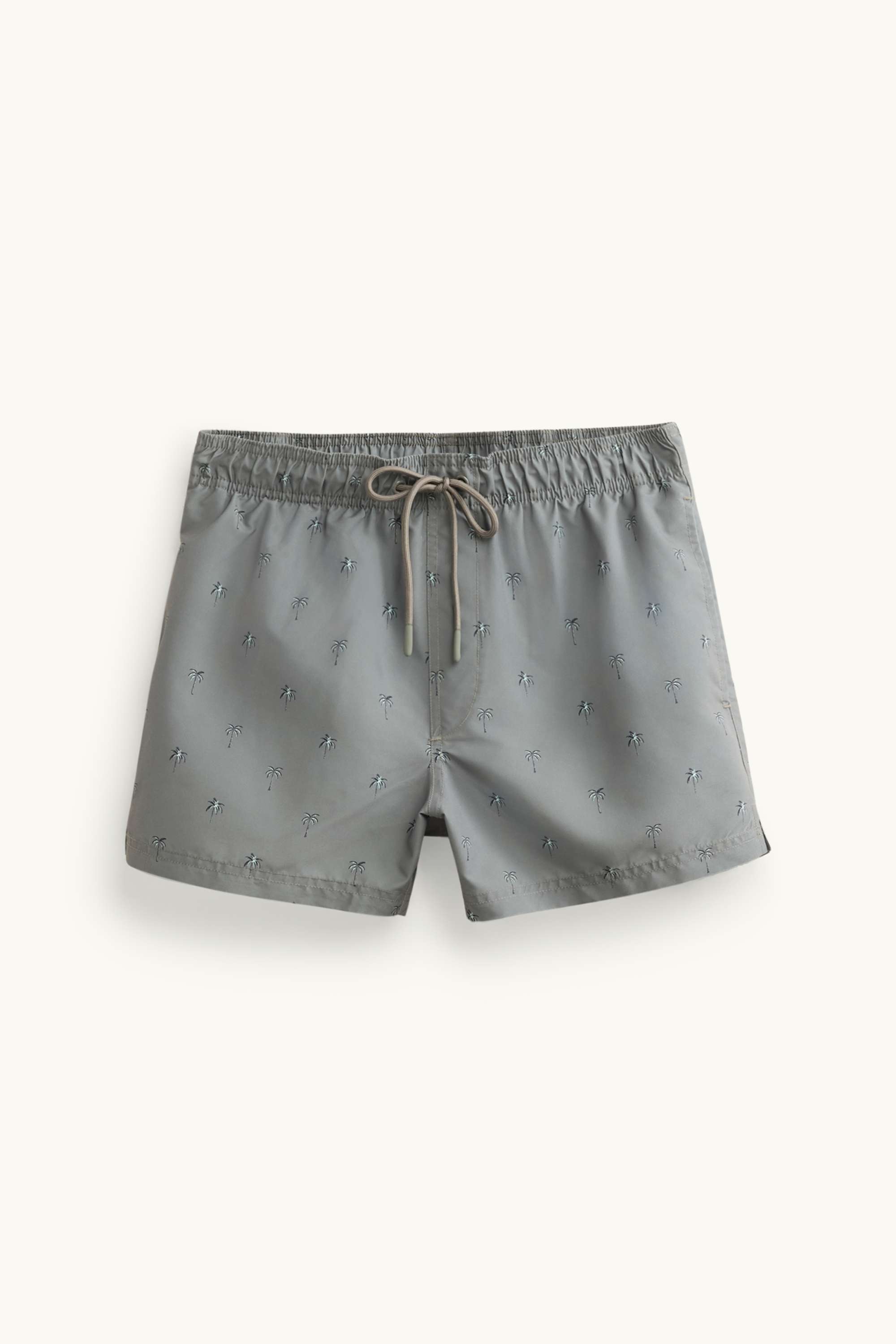 Swim shorts - patterned gray
