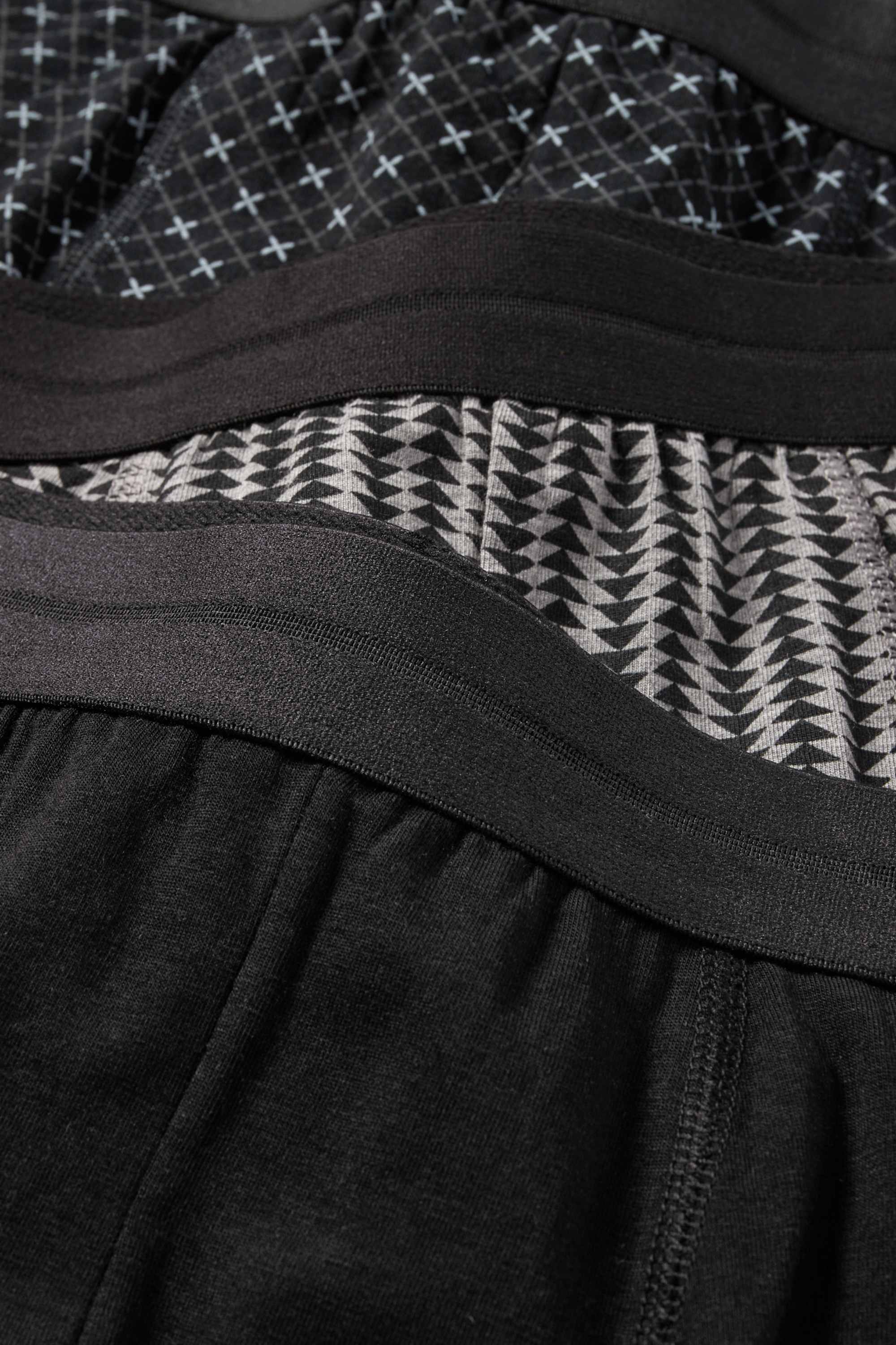 Multipack of 3 - trunks black