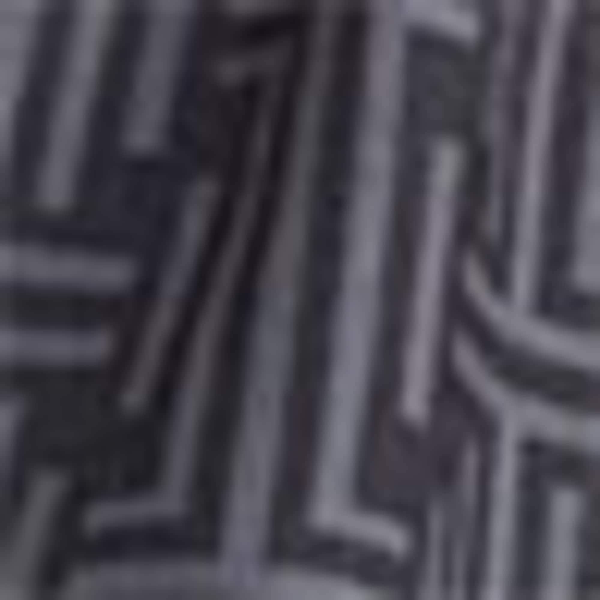 Swim shorts - patterned black