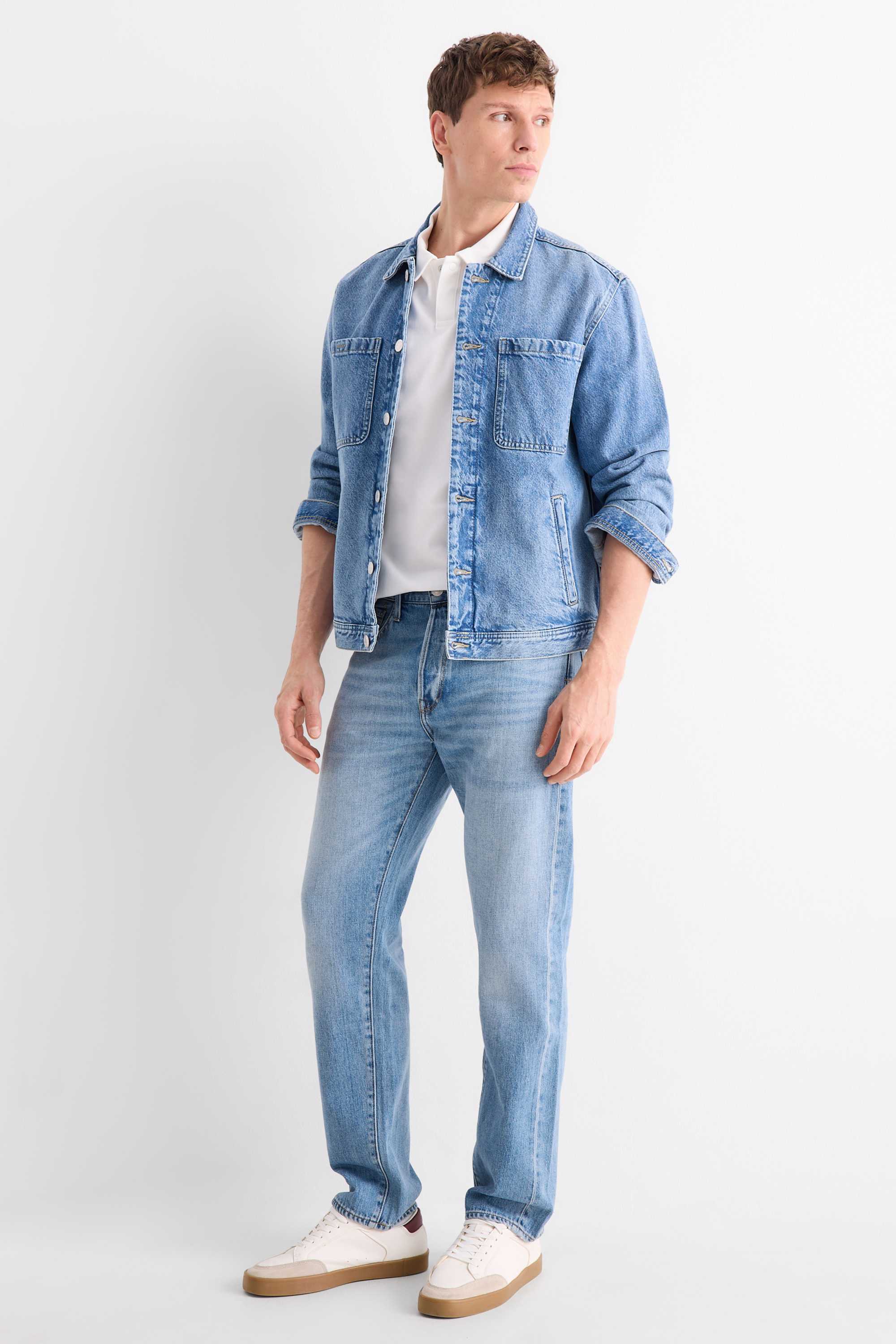 Regular jeans denim-light blue