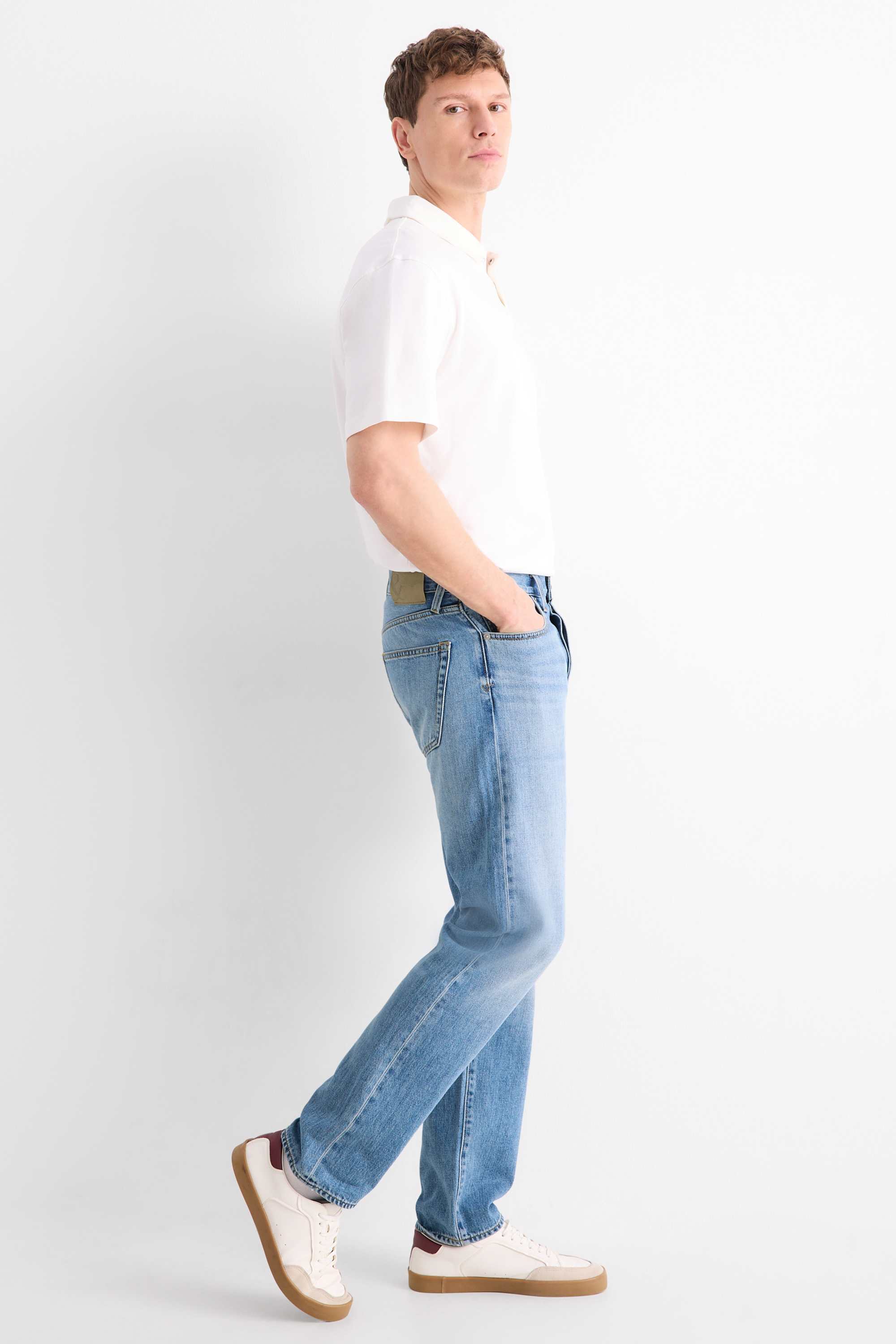 Regular jeans denim-light blue