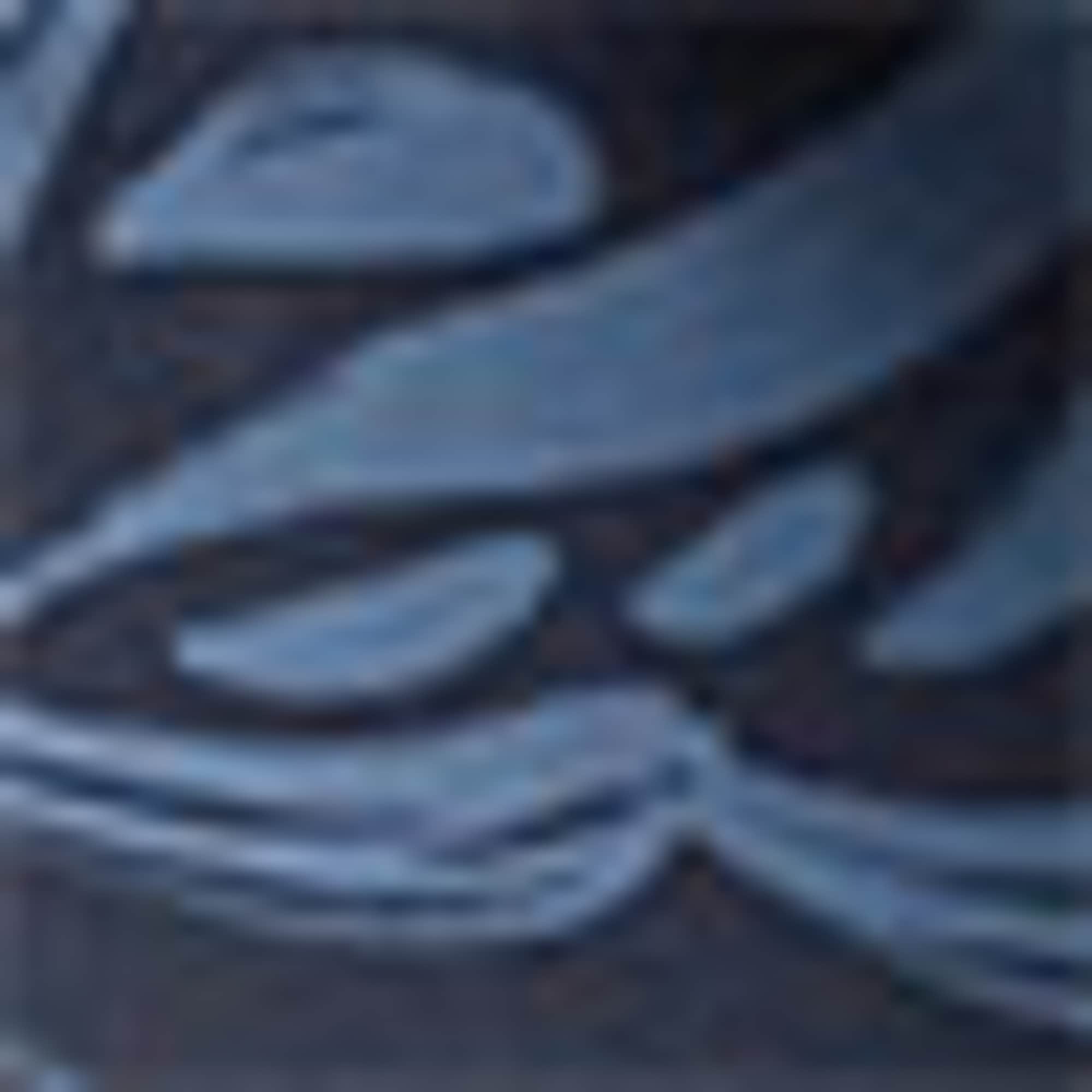 Swim shorts - patterned dark blue