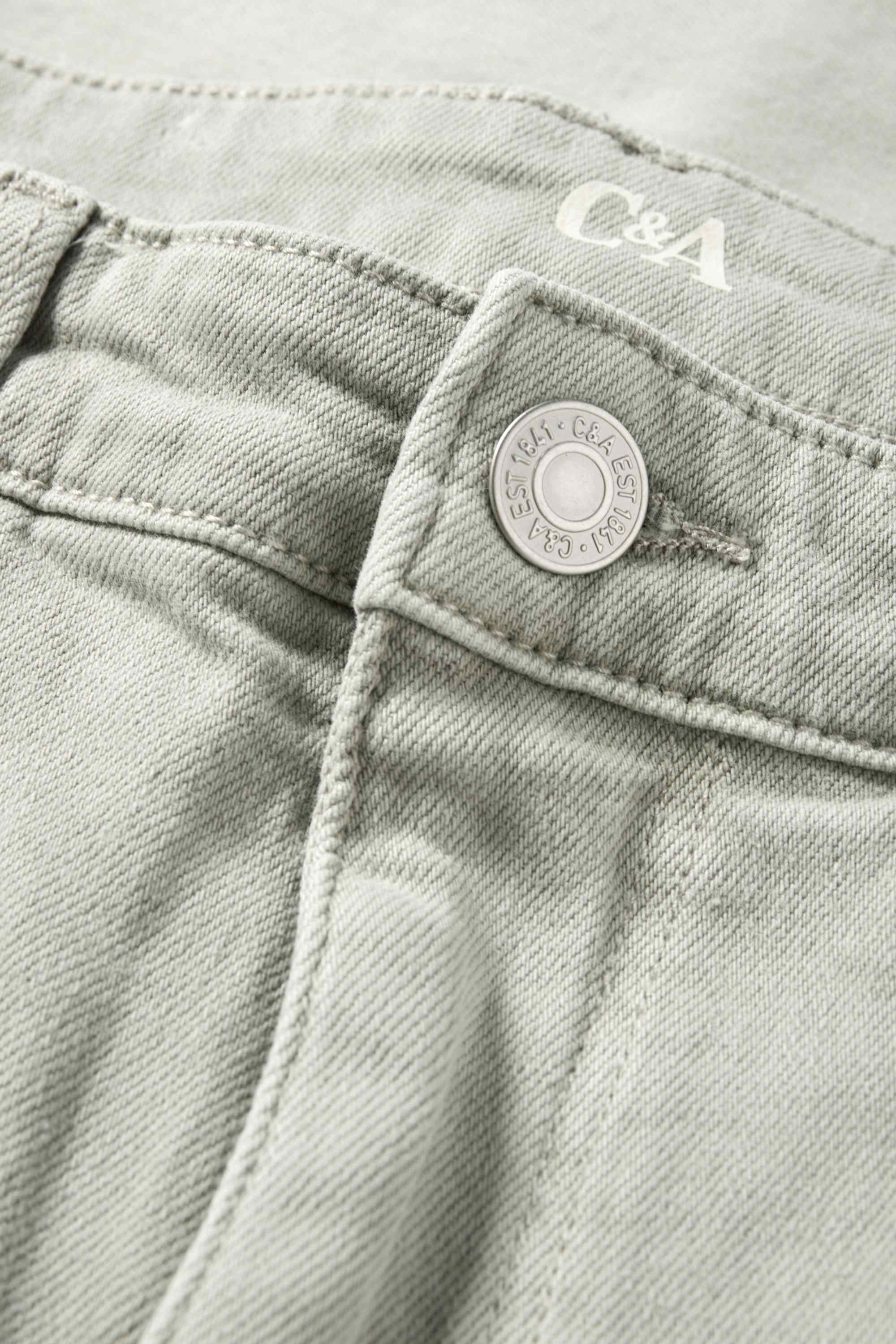 Slim jeans mint green