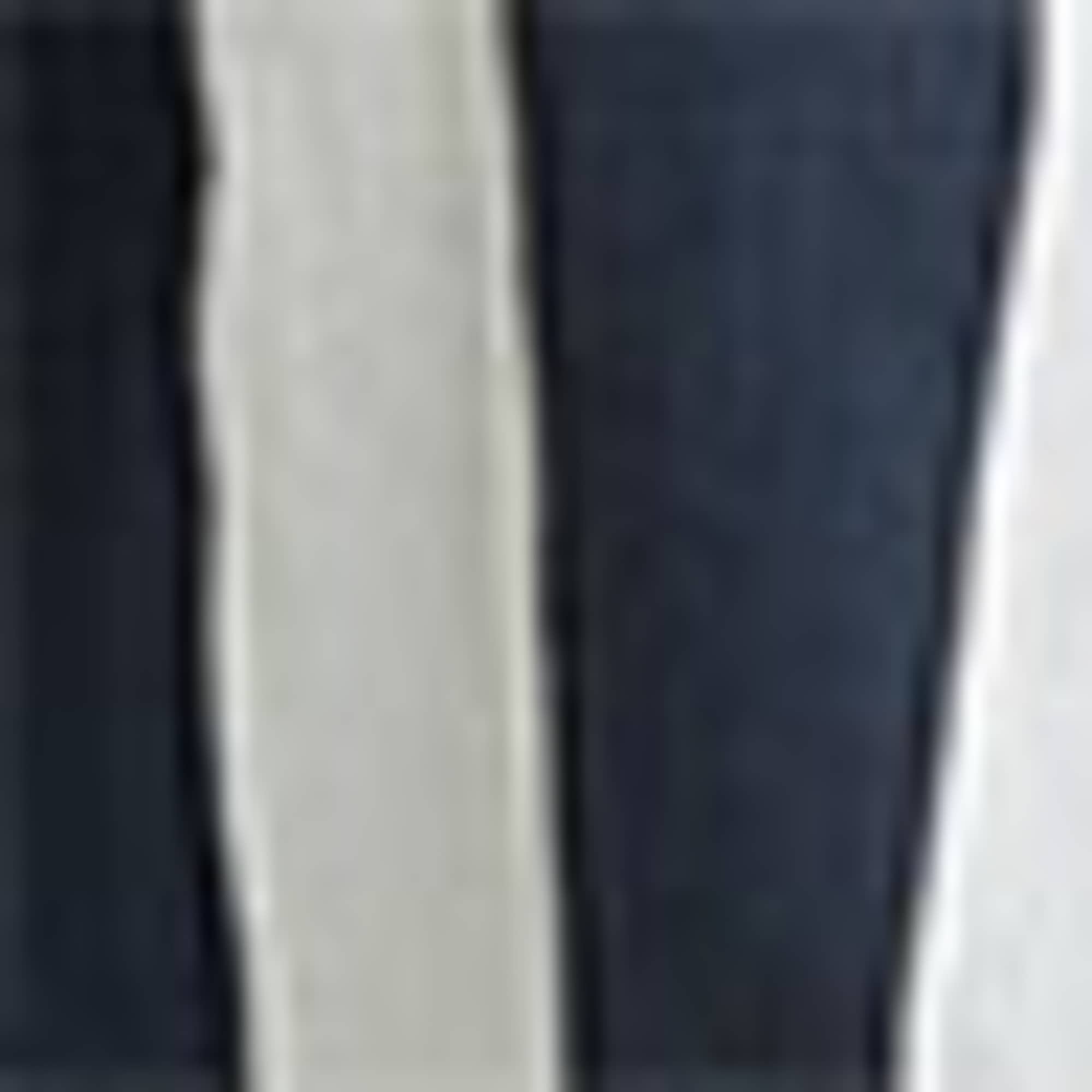 Swim shorts - striped dark blue / white