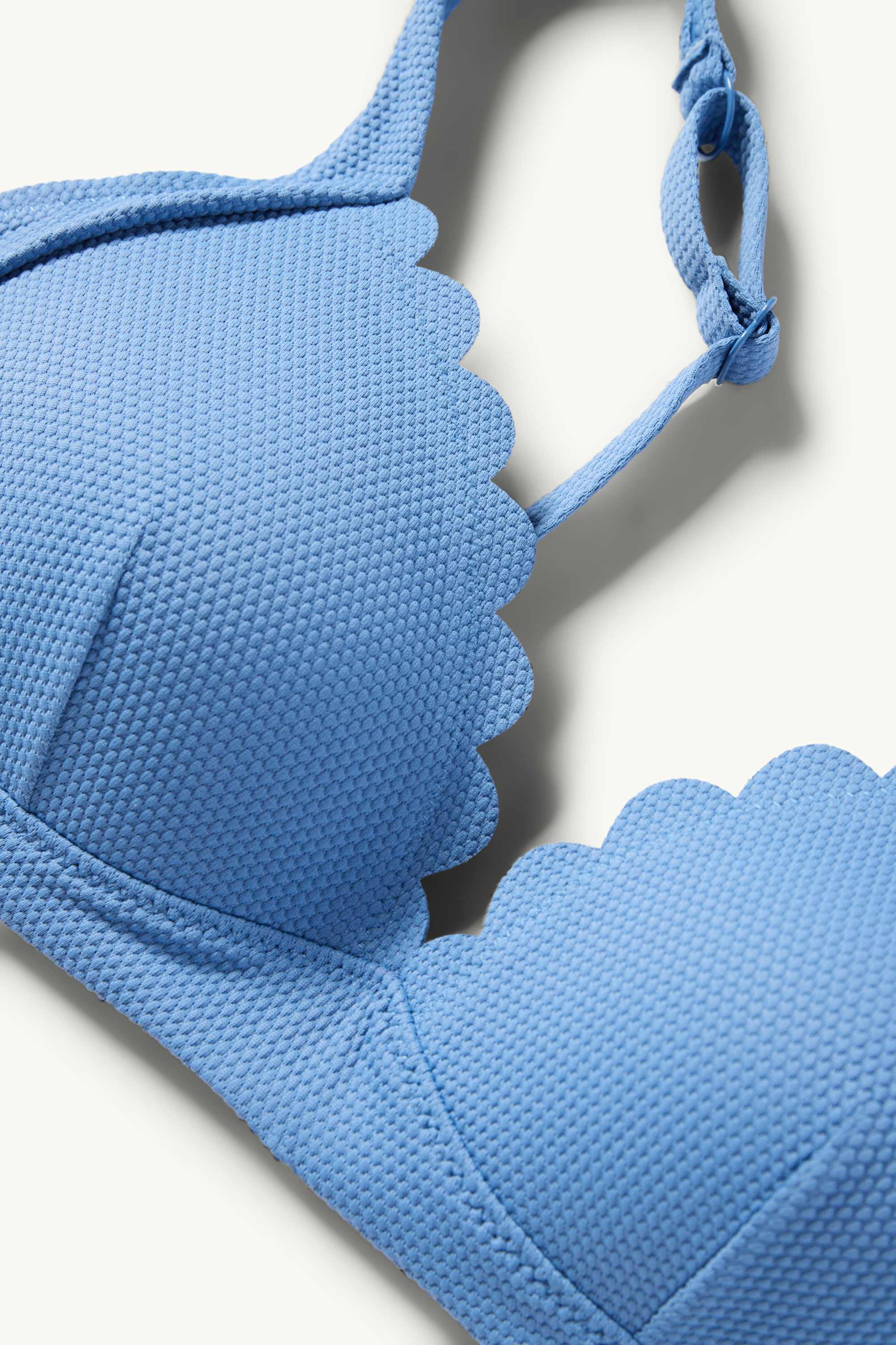 Bikini top - padded - non-wired - LYCRA® XTRA LIFE™ blue