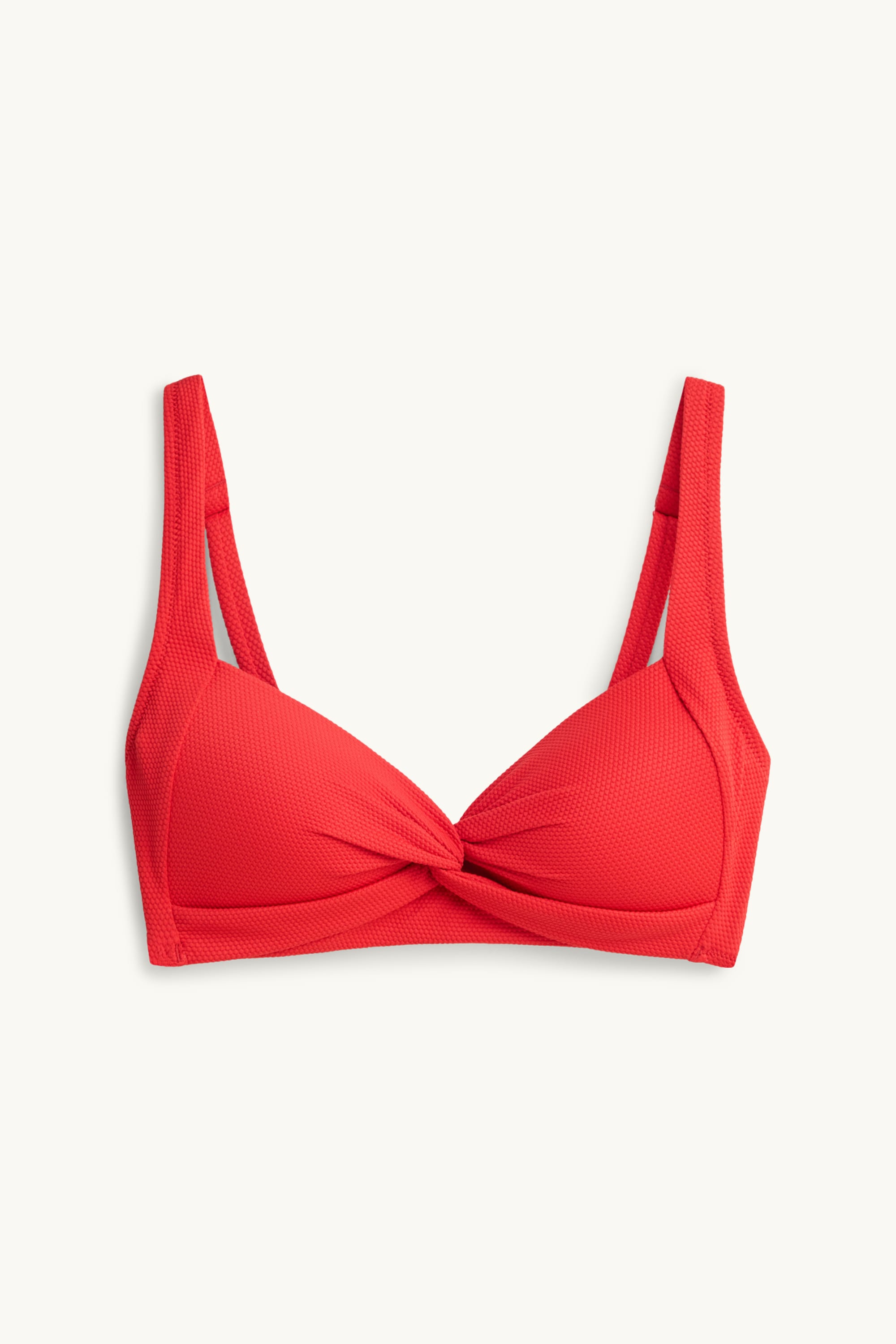 Bikini top - bandeau - padded - LYCRA® XTRA LIFE™ red