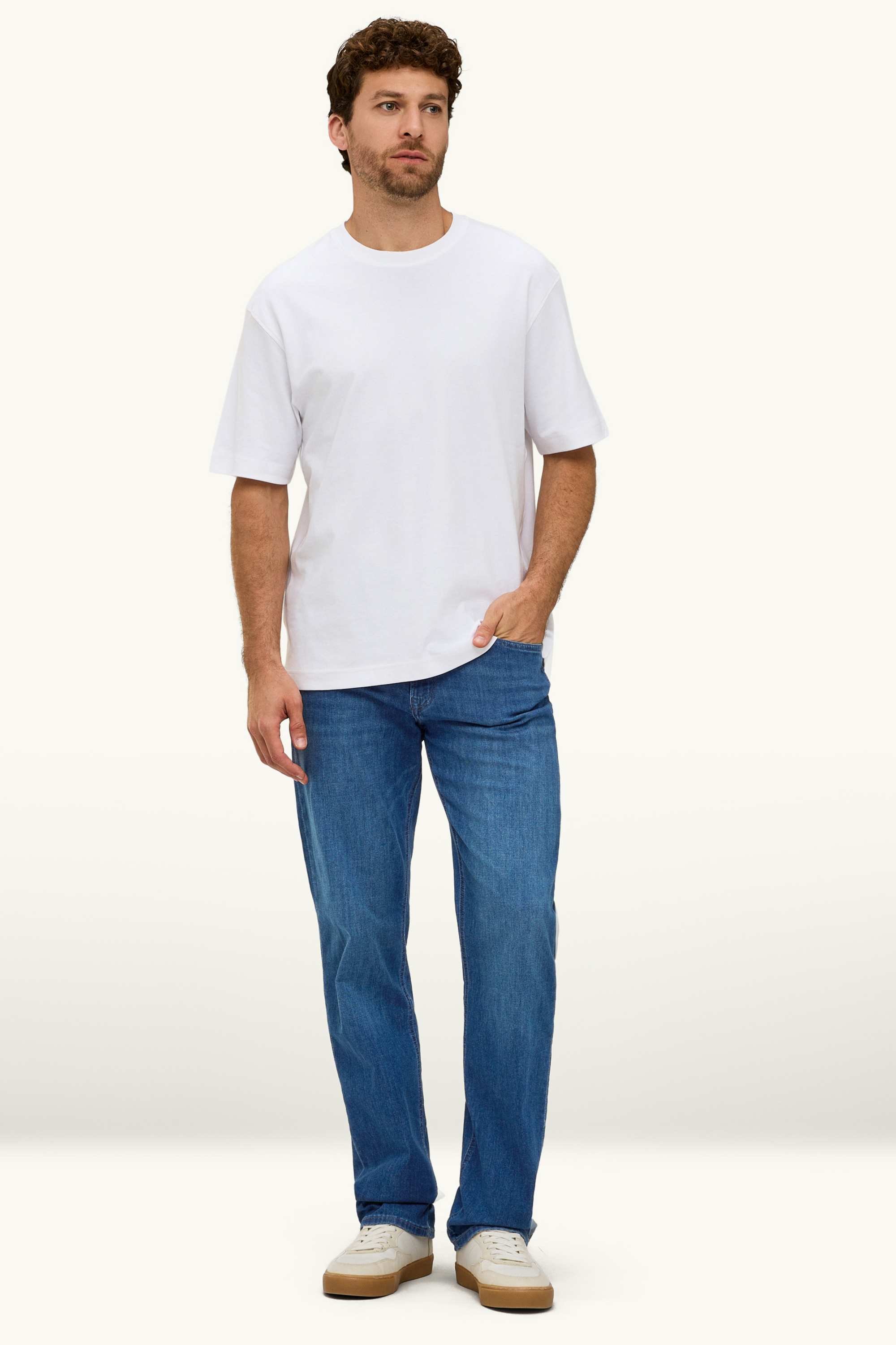 Straight jeans blue denim