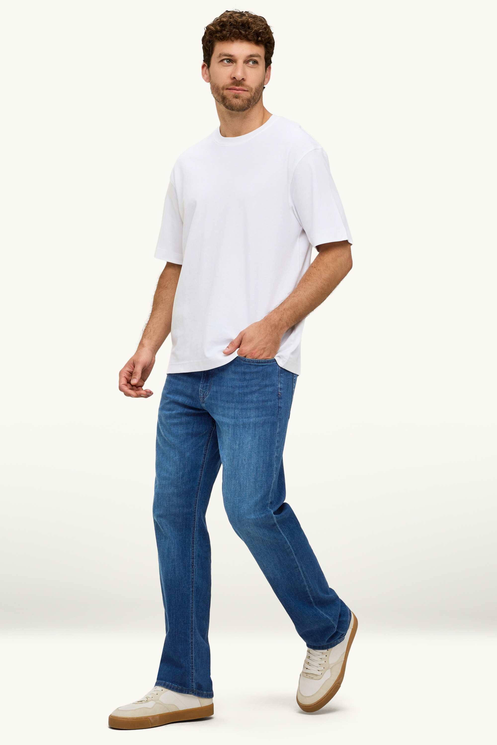 Straight jeans blue denim
