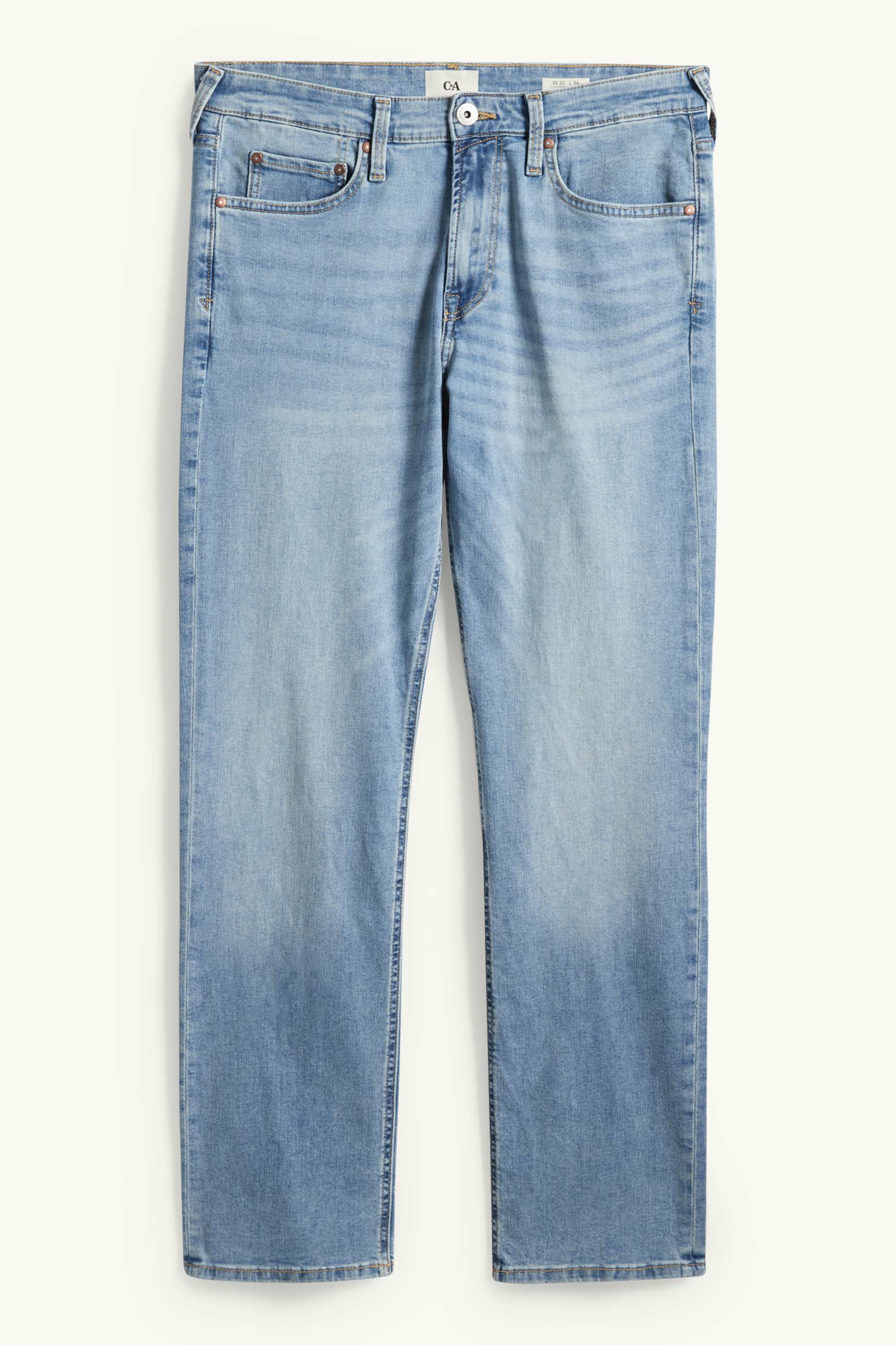 Straight jeans light blue