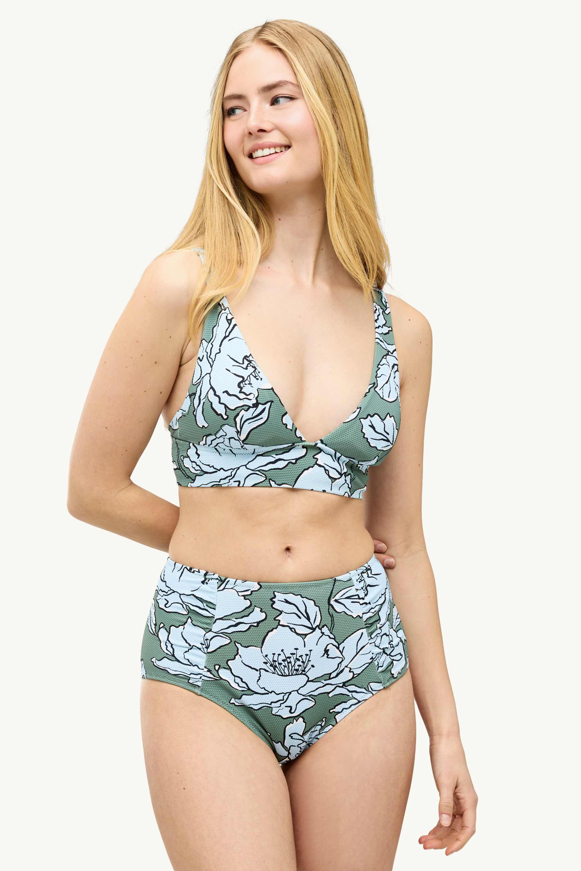 Bikini top - padded - LYCRA® XTRA LIFE™ green