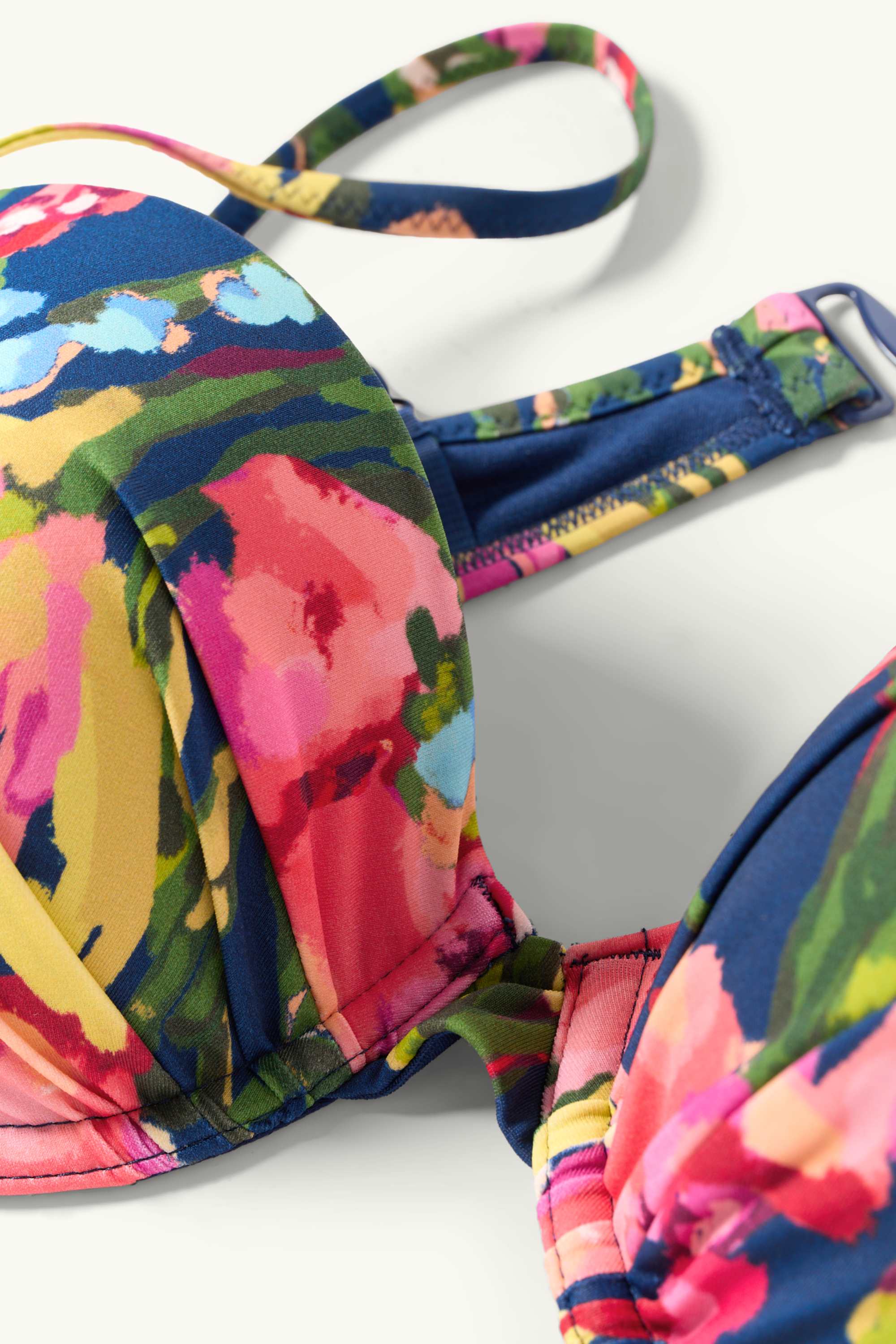 Underwire bikini top - padded - LYCRA® XTRA LIFE™ multicoloured