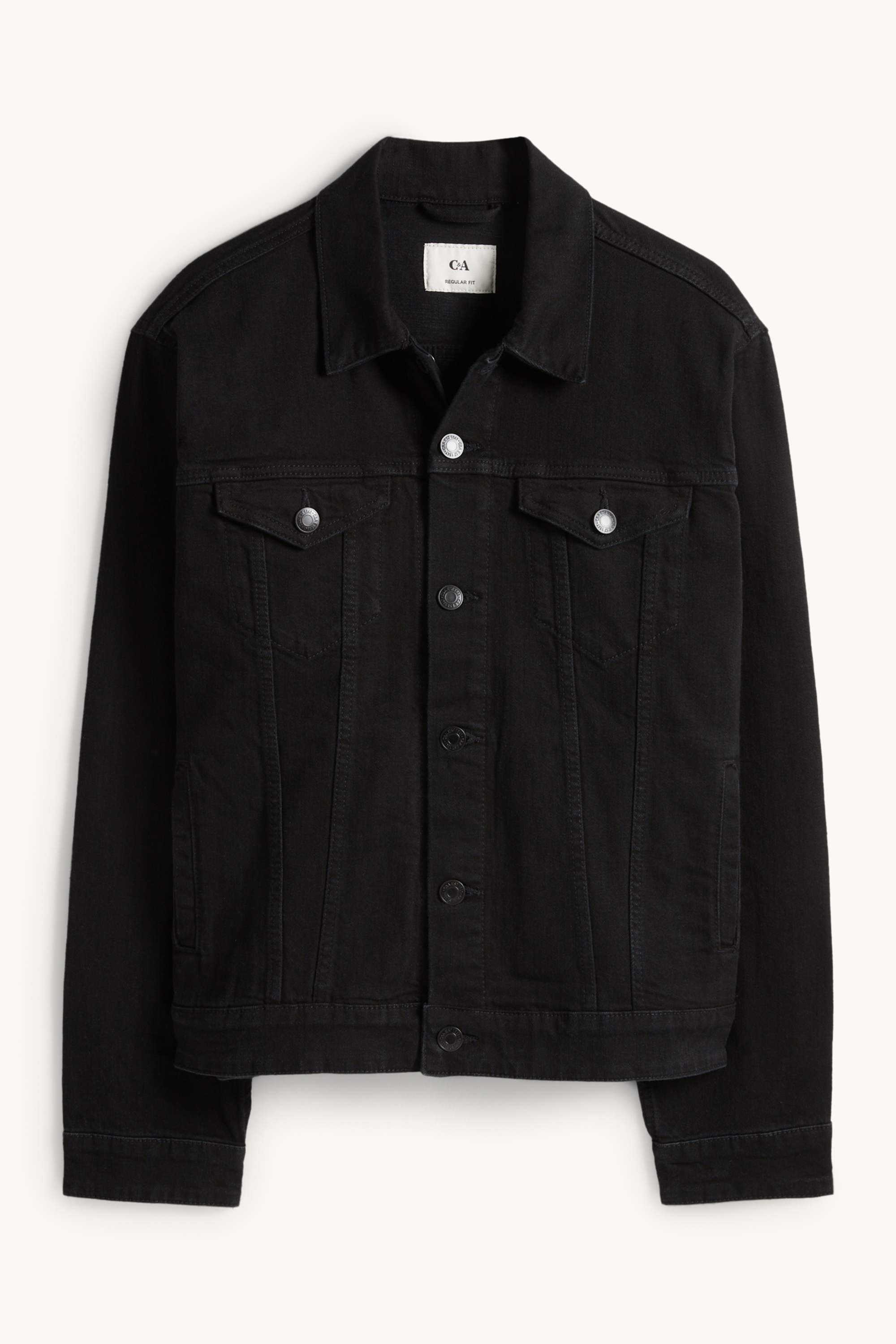 Denim jacket black