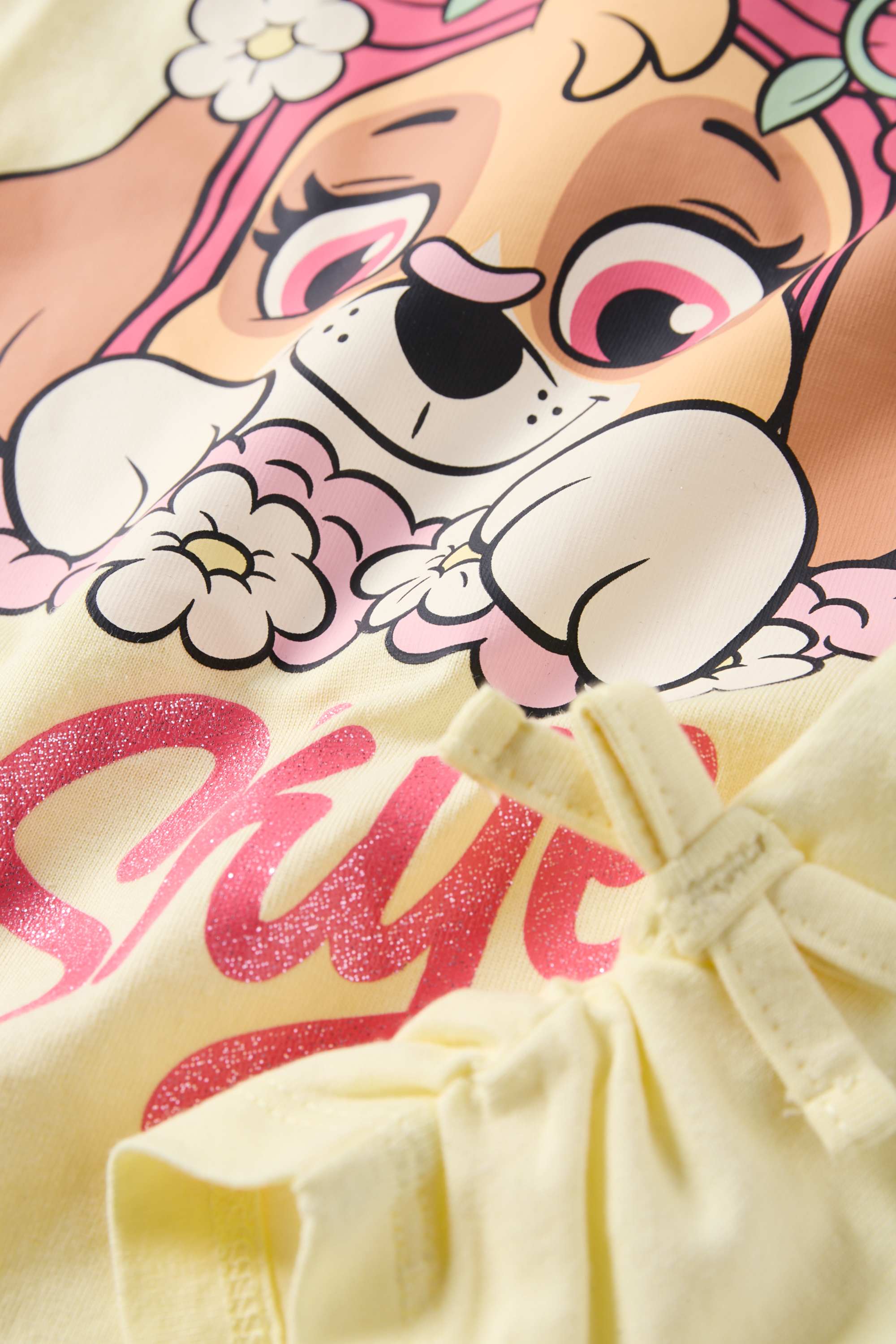 PAW Patrol - Skye - short sleeve T-shirt - shiny light yellow