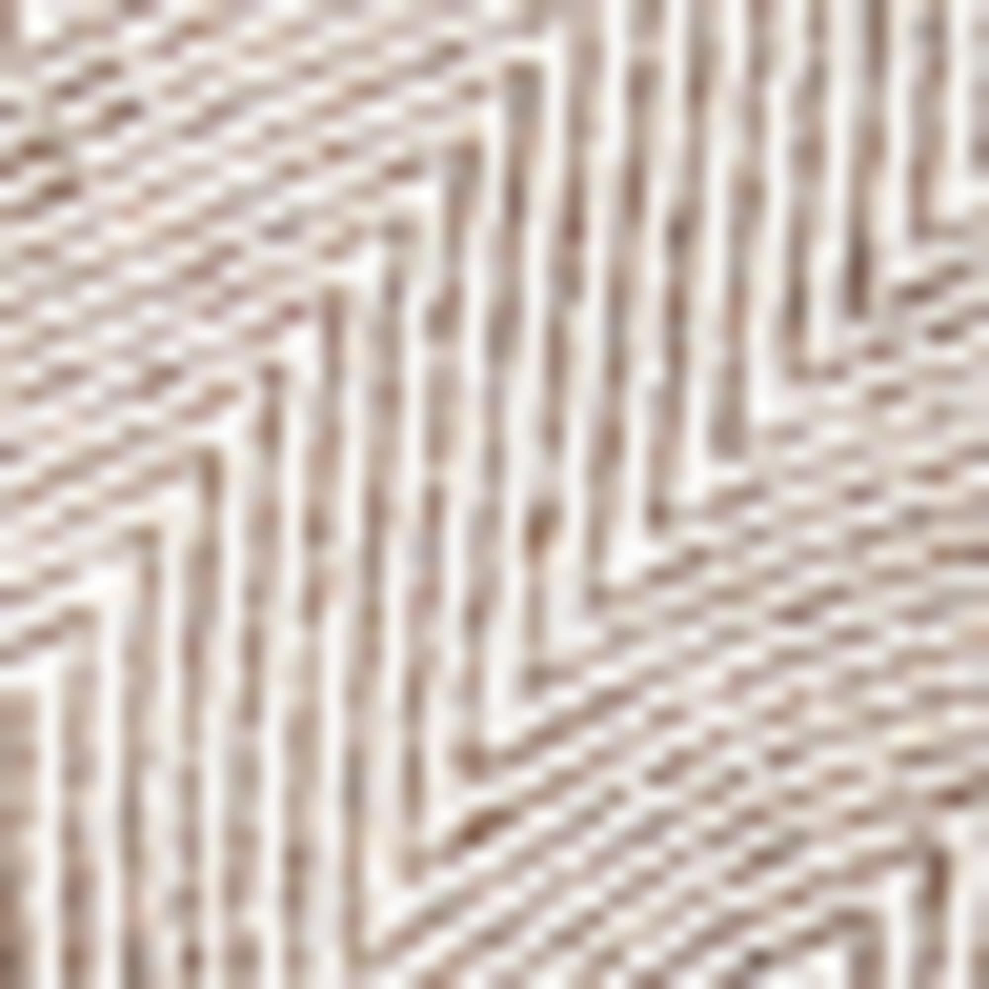 Flat cap with linen content - patterned light gray