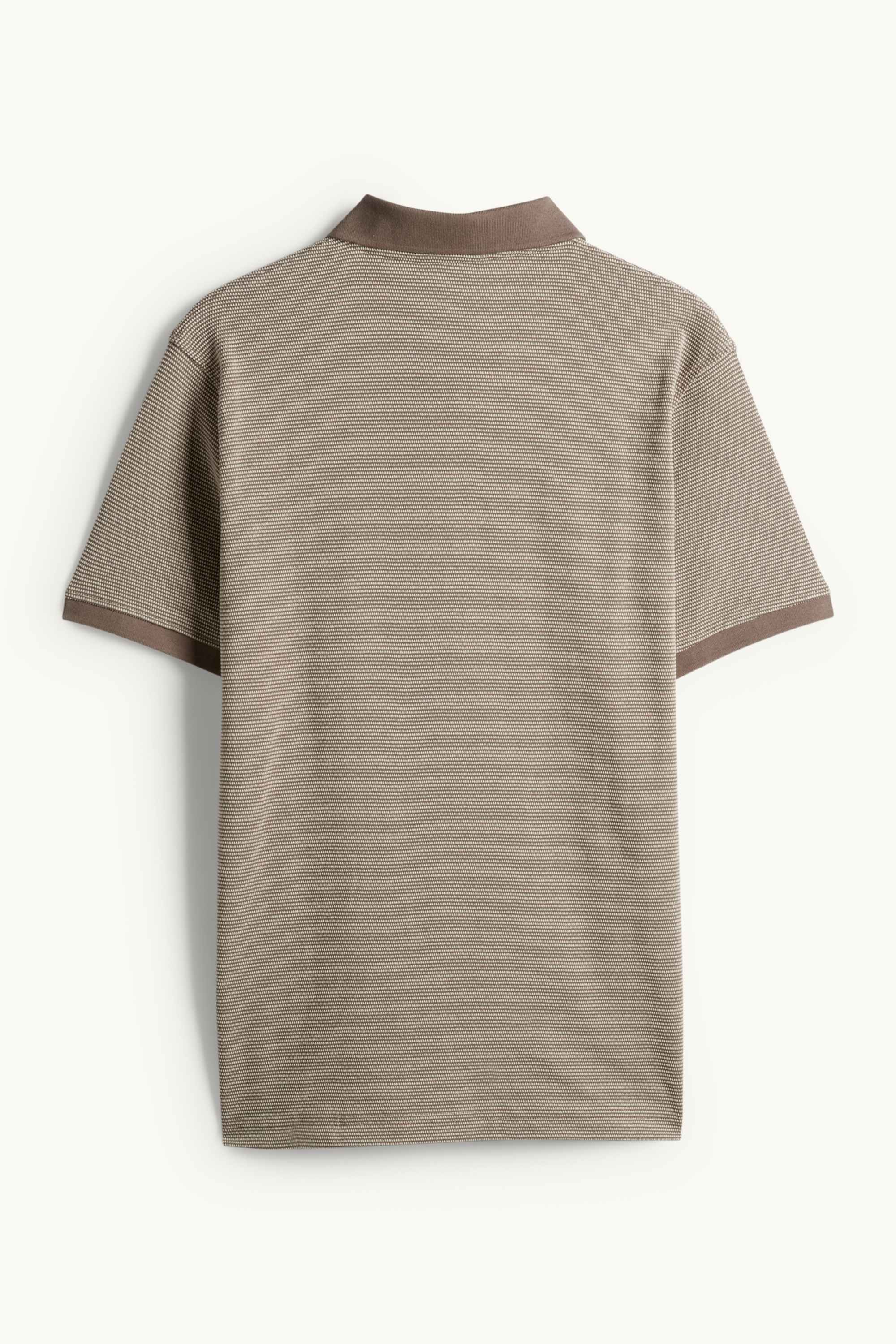 Polo shirt - regular fit - textured beige (5)