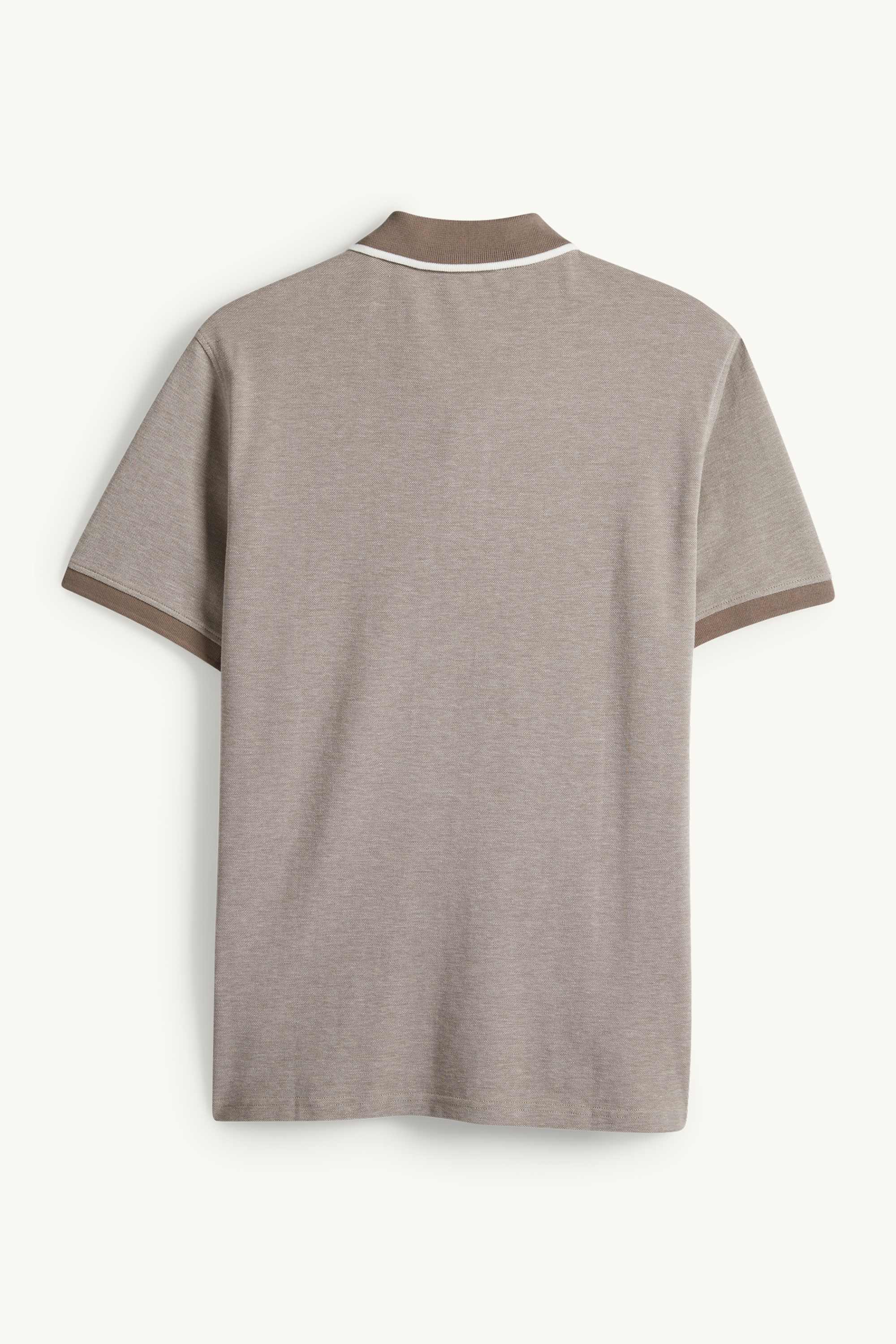Polo shirt - regular fit beige