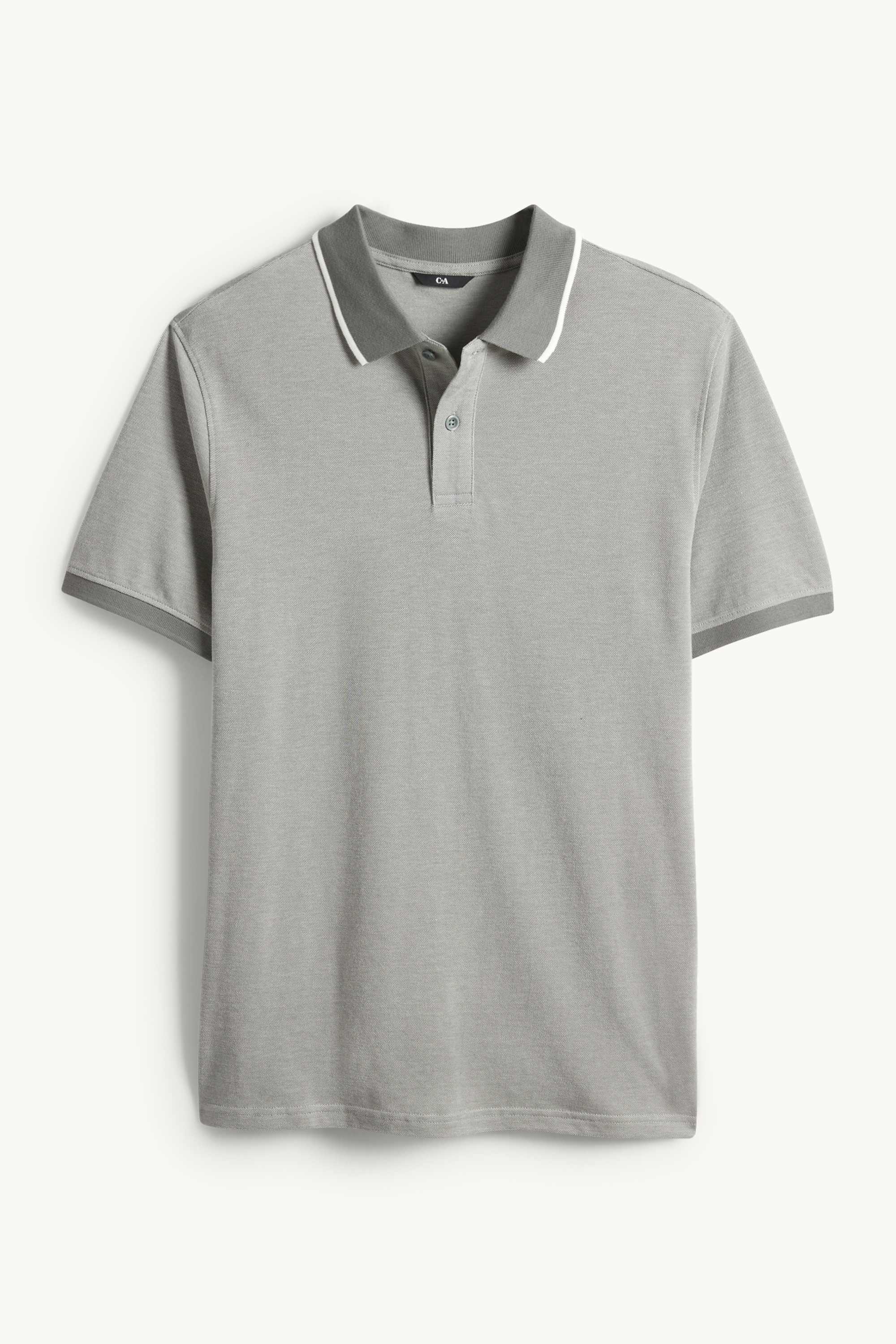 Polo shirt - regular fit green (4)
