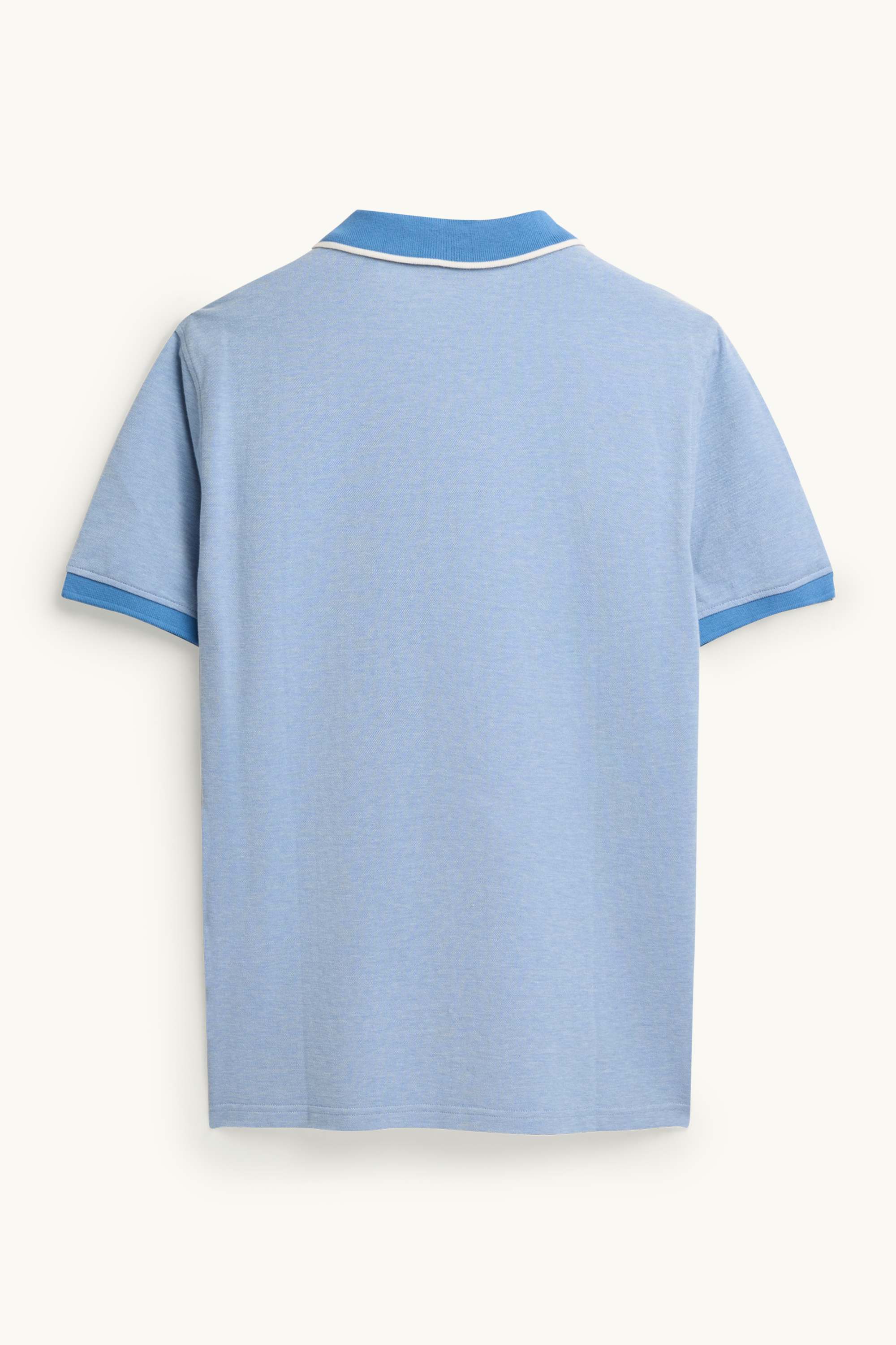 Polo shirt - regular fit blue (5)