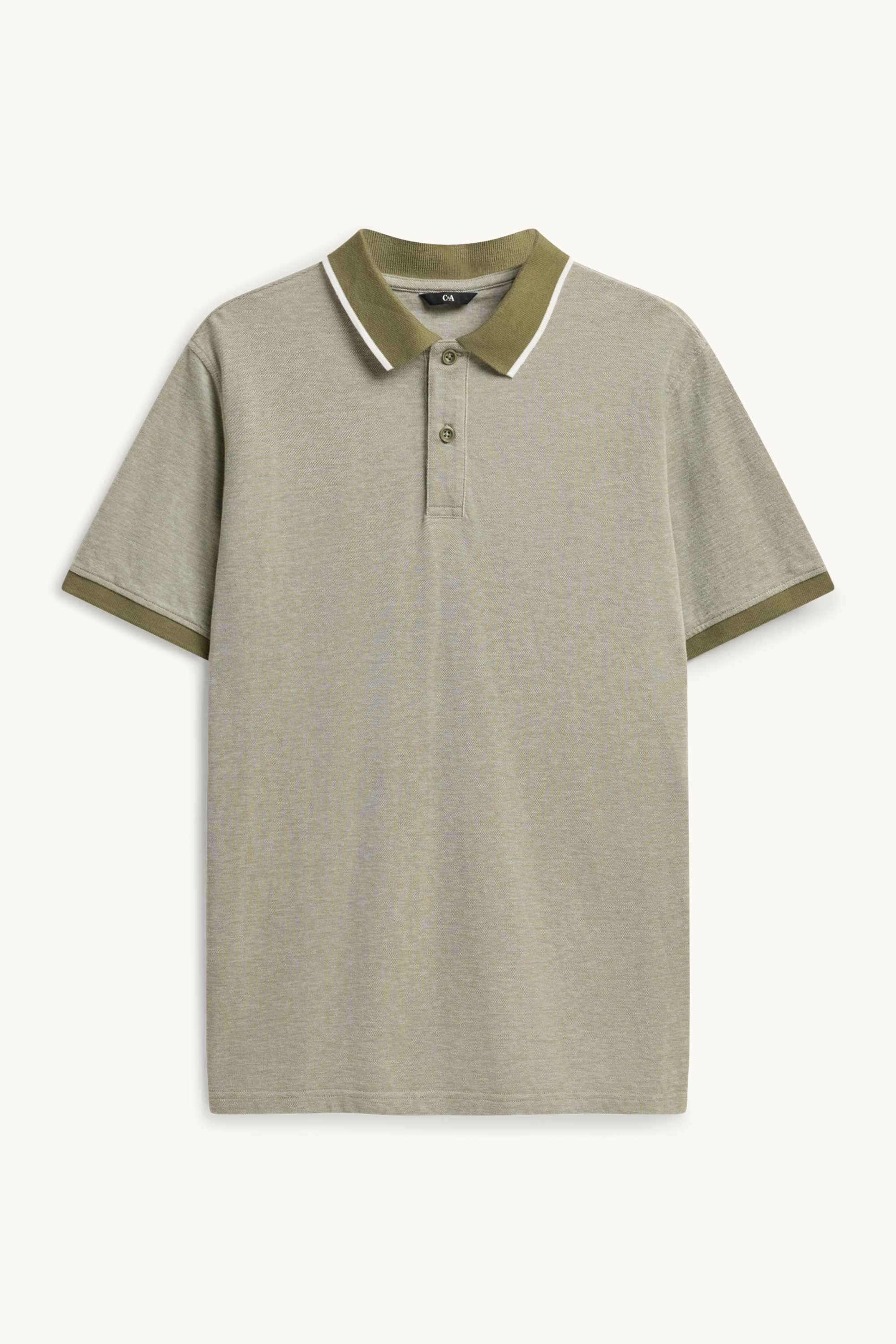 Polo shirt - regular fit green (6)