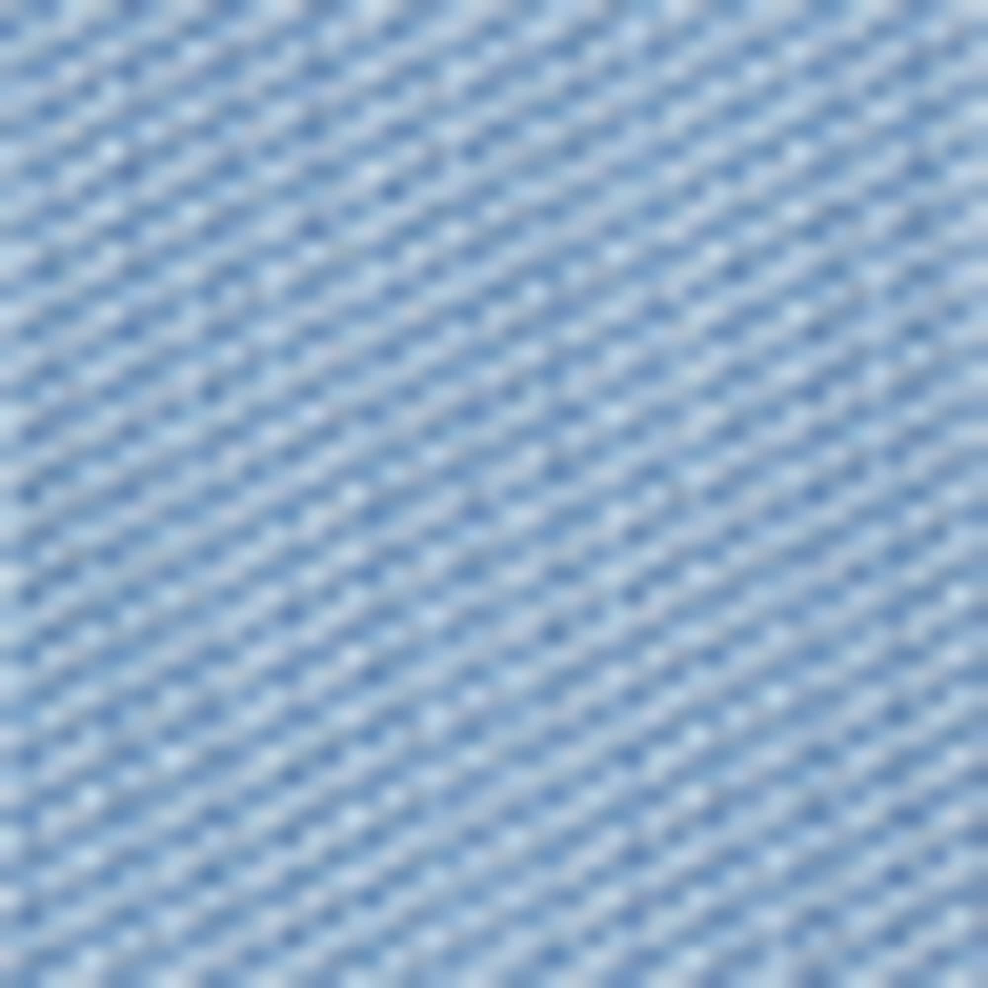 Polo shirt - regular fit - patterned blue
