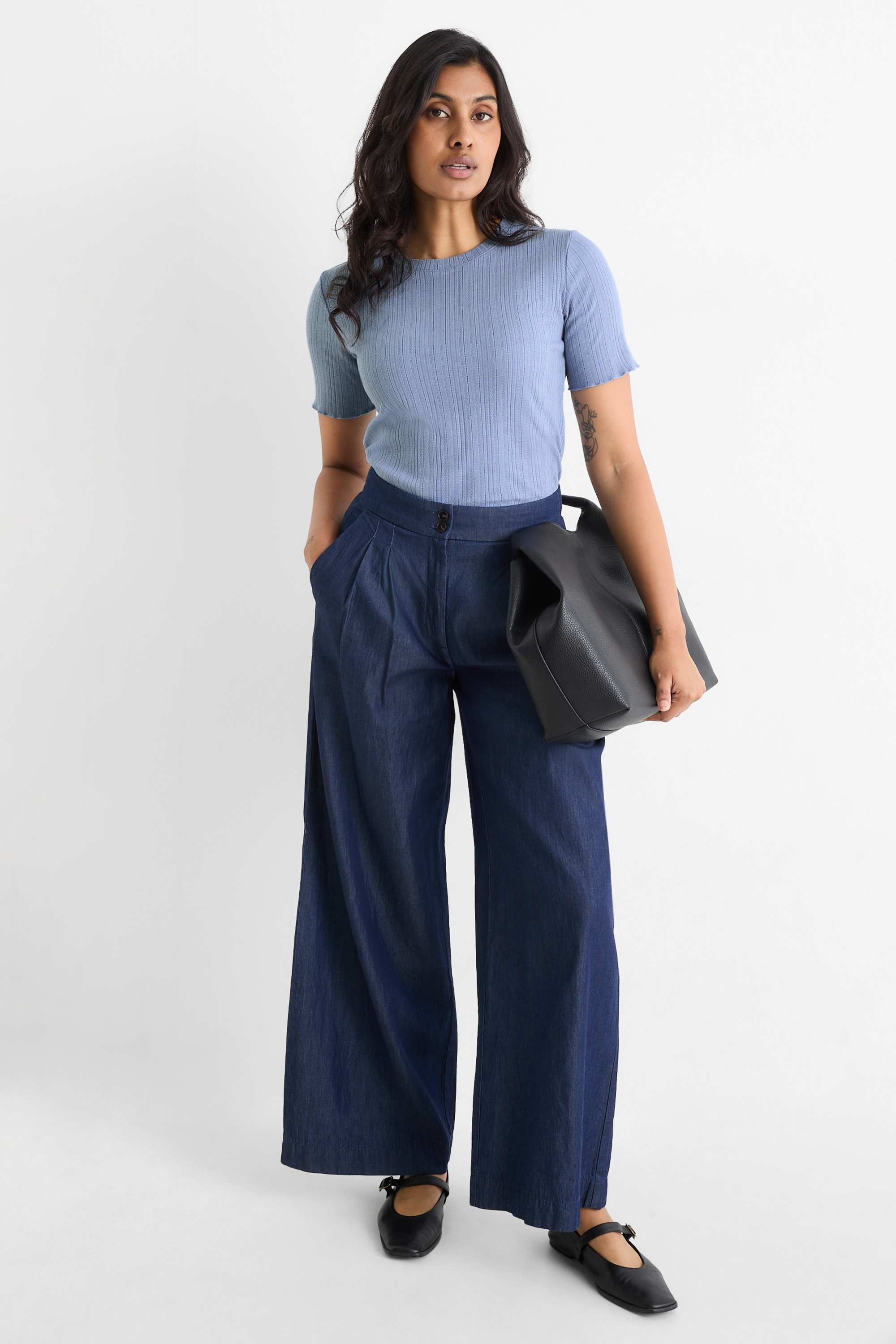 T-shirt - regular fit blue