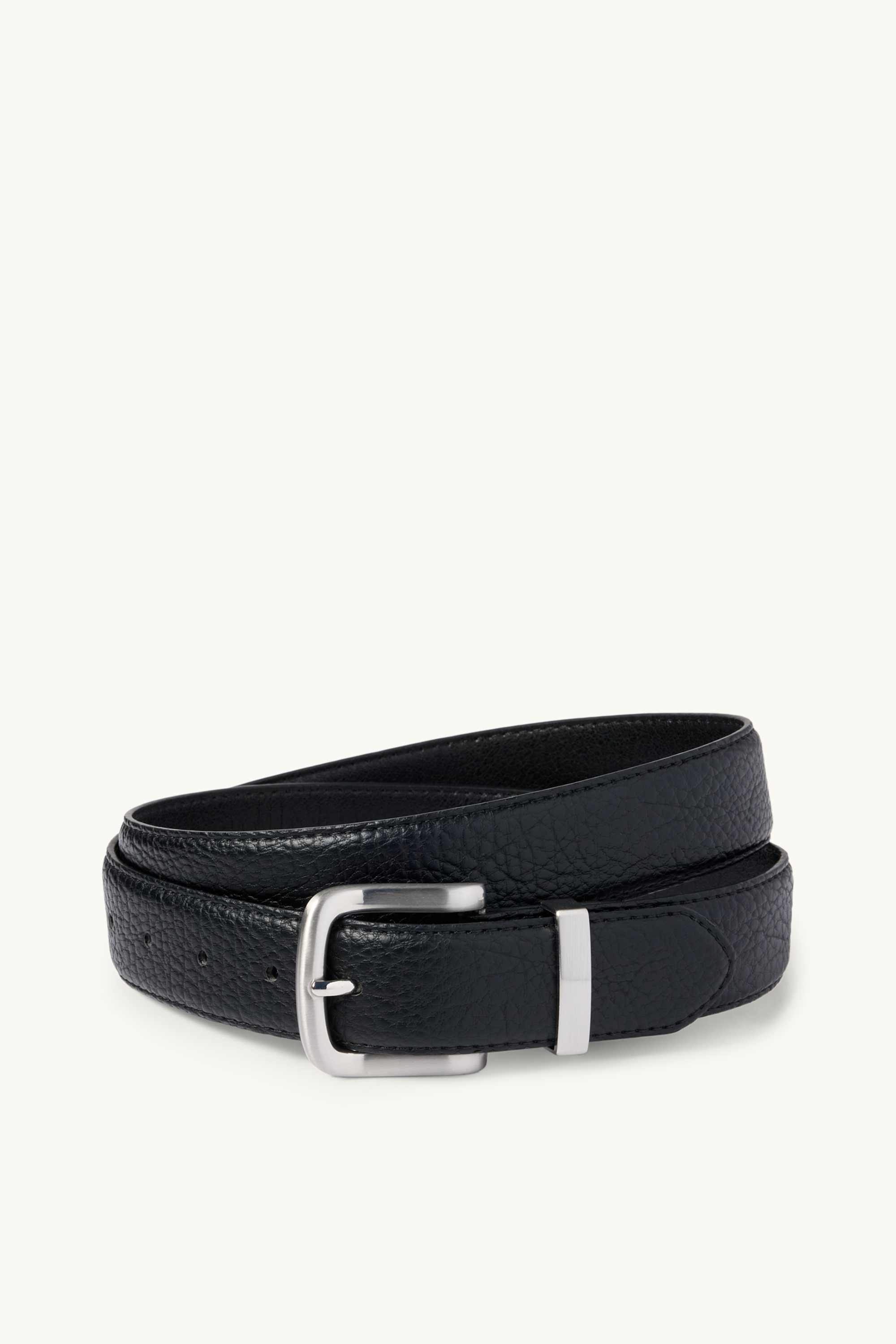 Belt - faux leather black