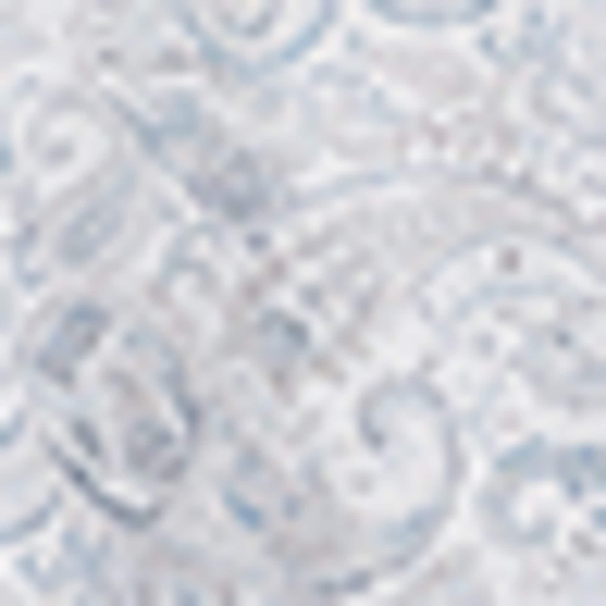 Business shirt - regular fit - kent collar - easy-iron - patterned white / light blue