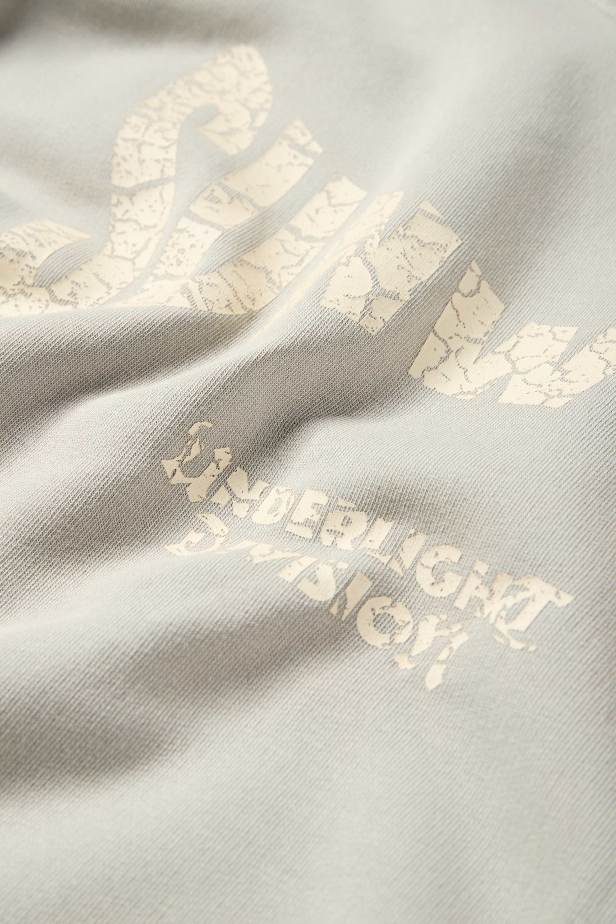 Oversized sweatshirt light gray