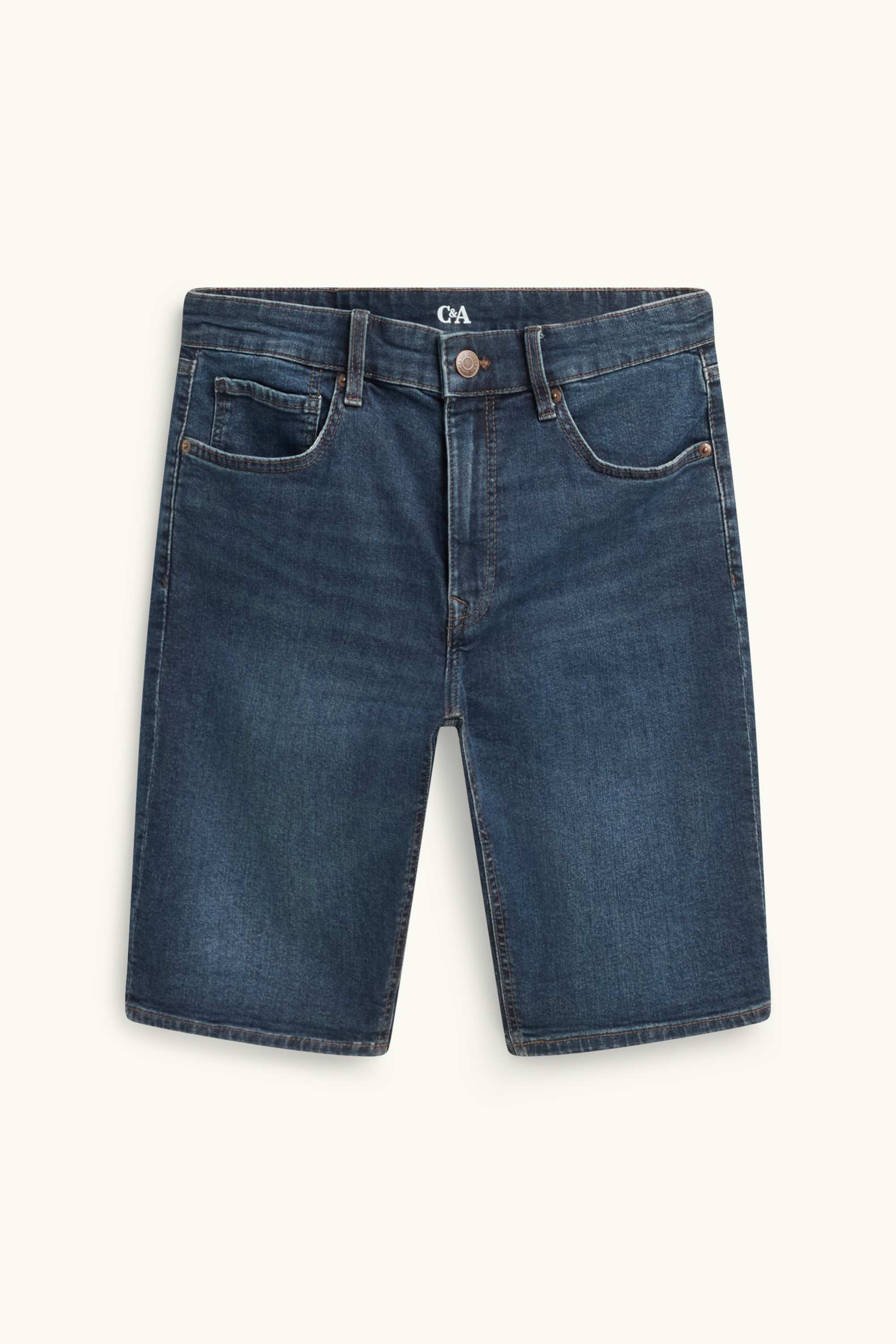 Denim shorts dark blue