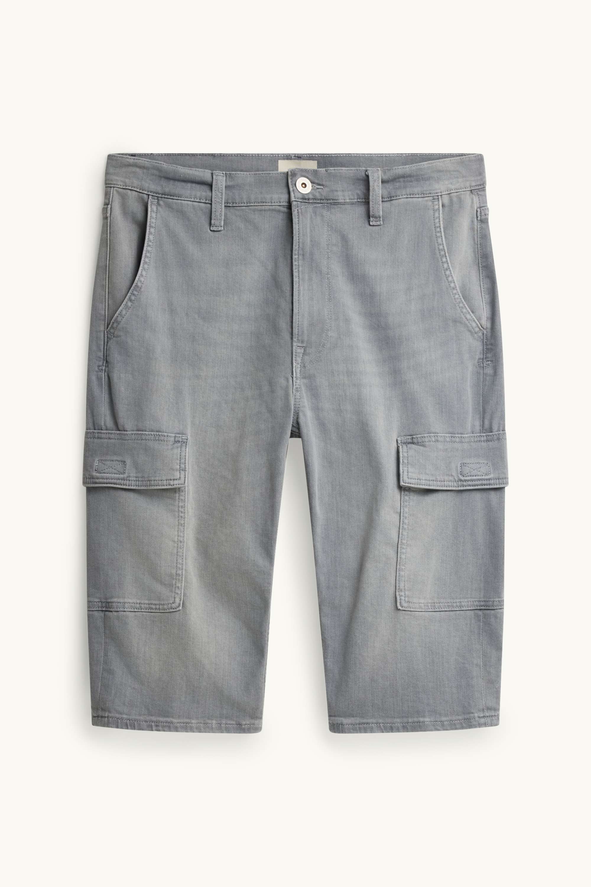 Denim Bermuda shorts - flex jog denim denim-gray