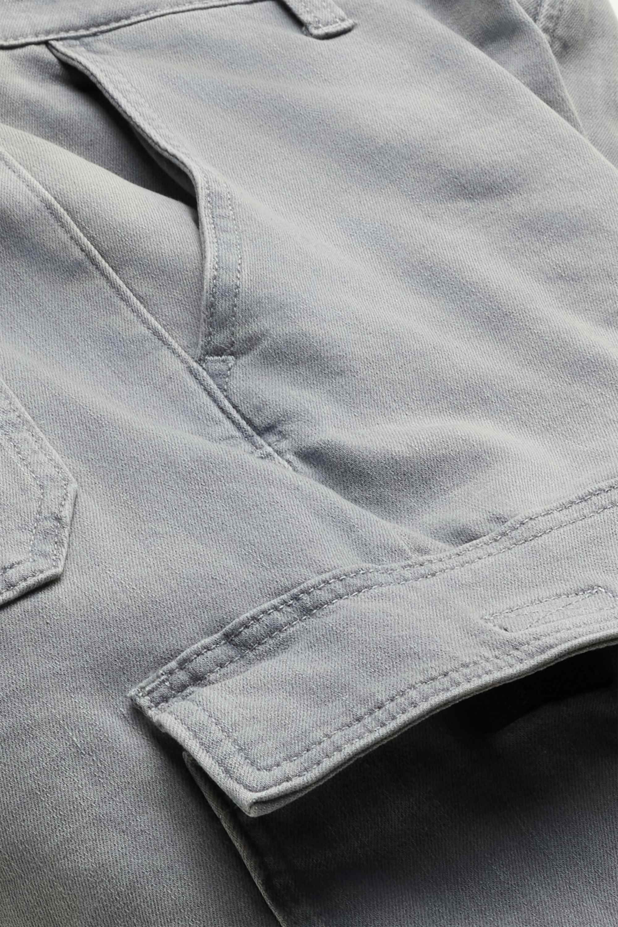 Denim Bermuda shorts - flex jog denim denim-gray