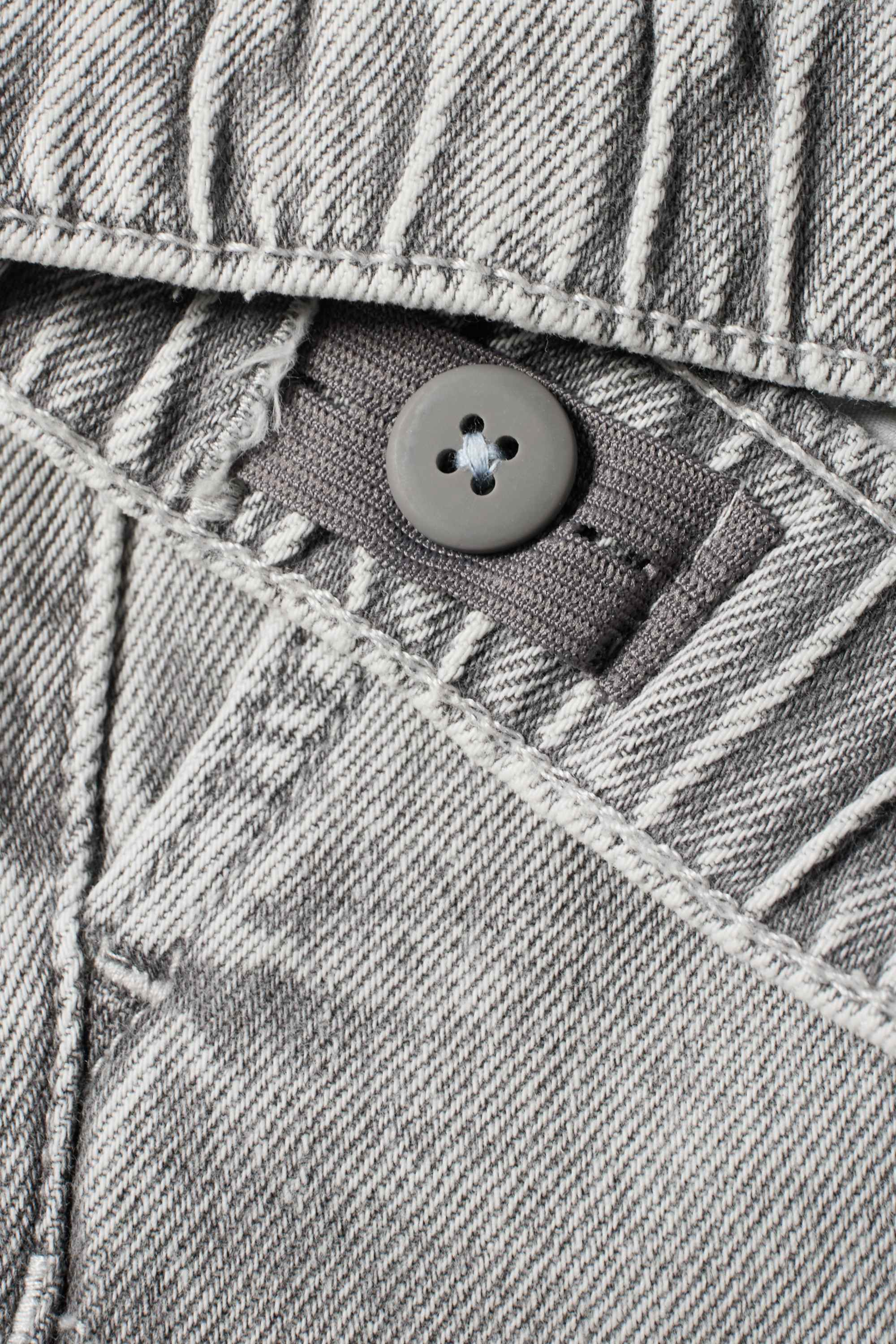 Cargo jeans denim-light gray