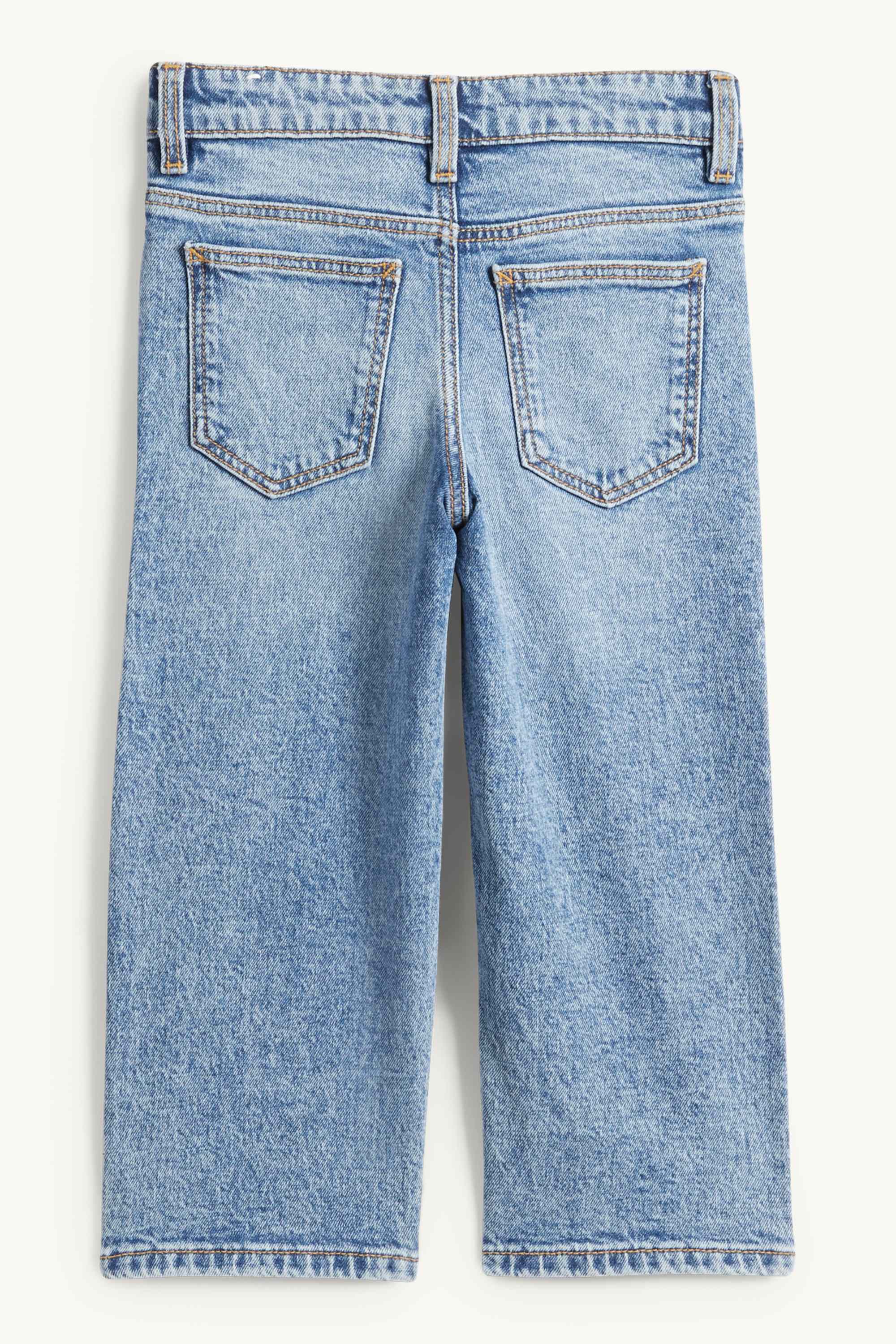 Loose jeans blue denim