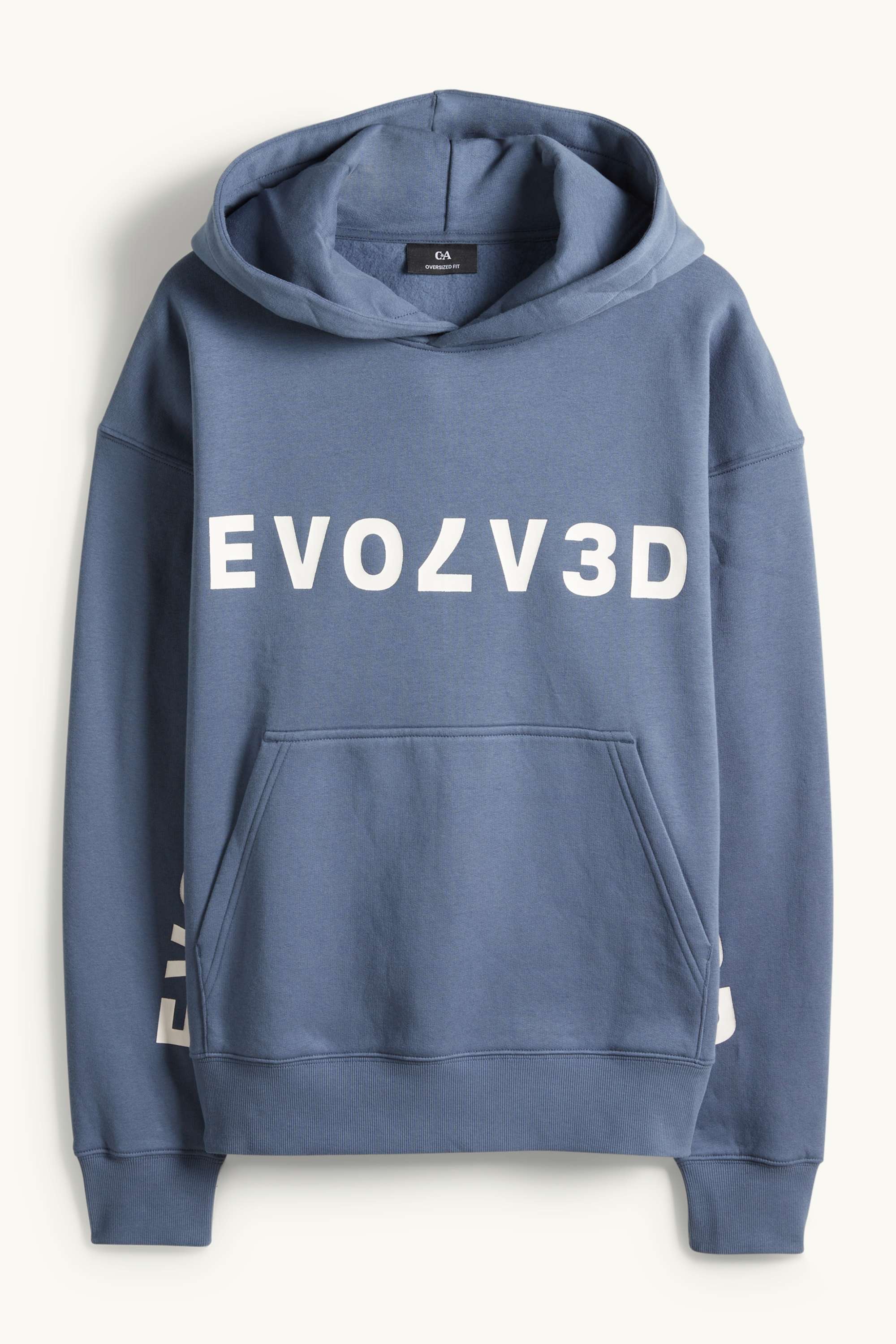 Oversized hoodie blue