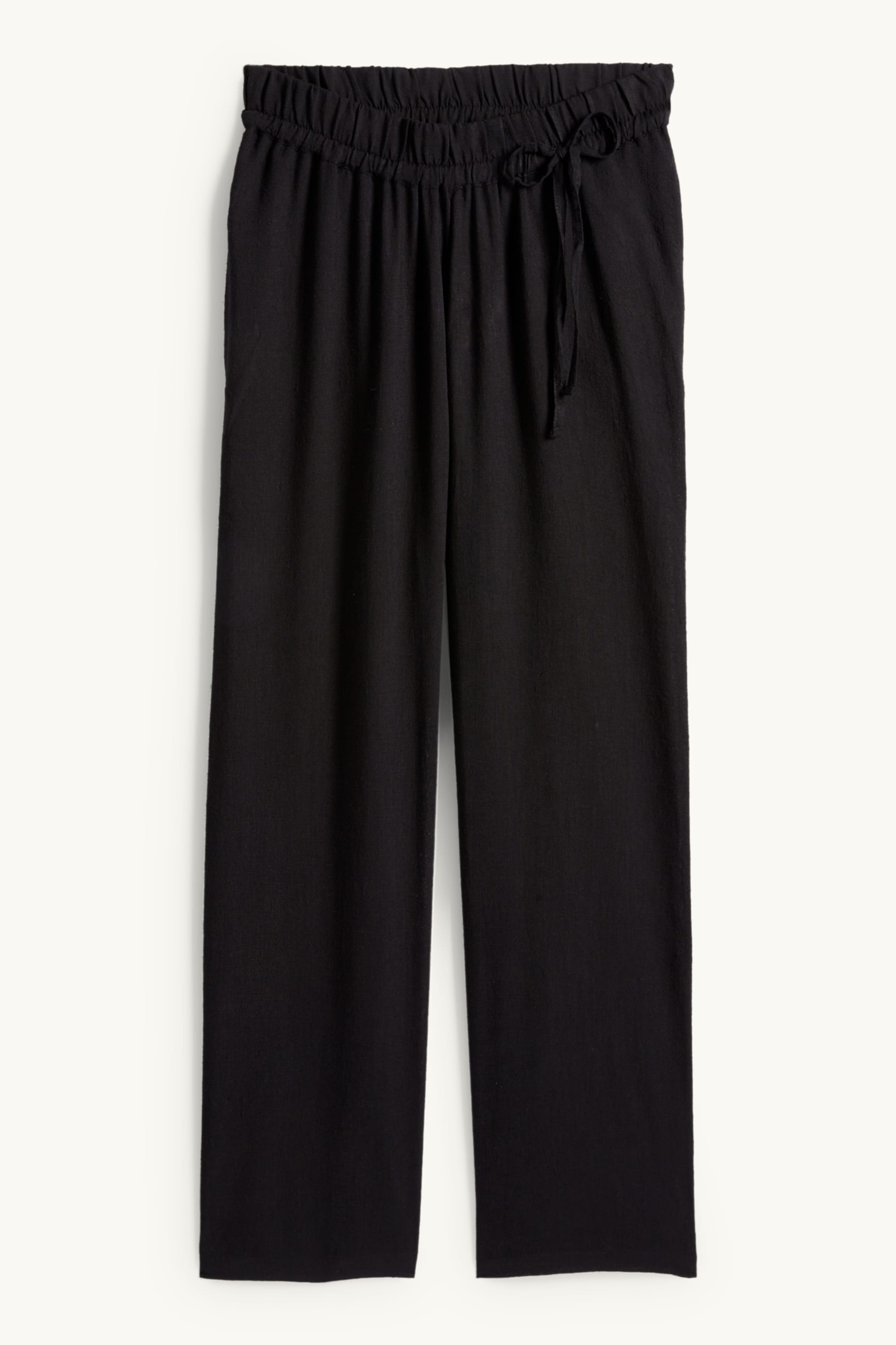 Maternity trousers black