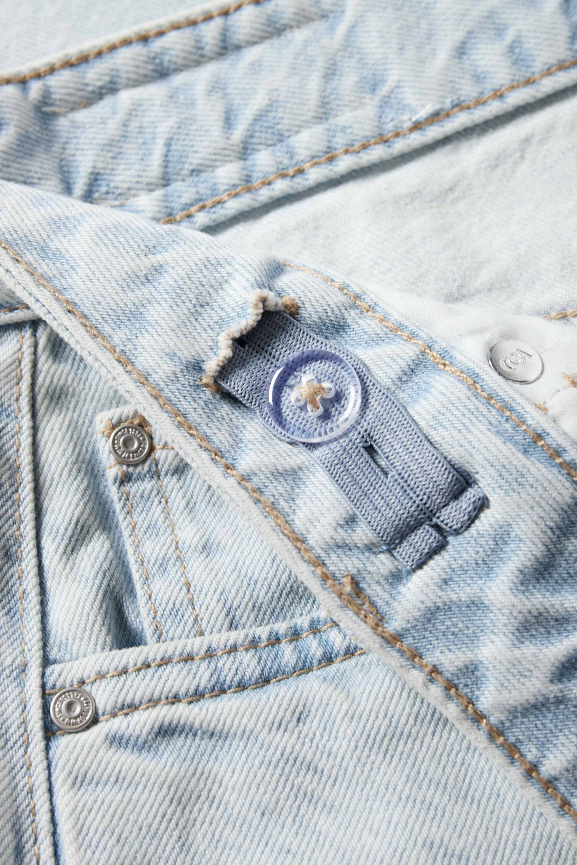 Balloon jeans denim-light blue