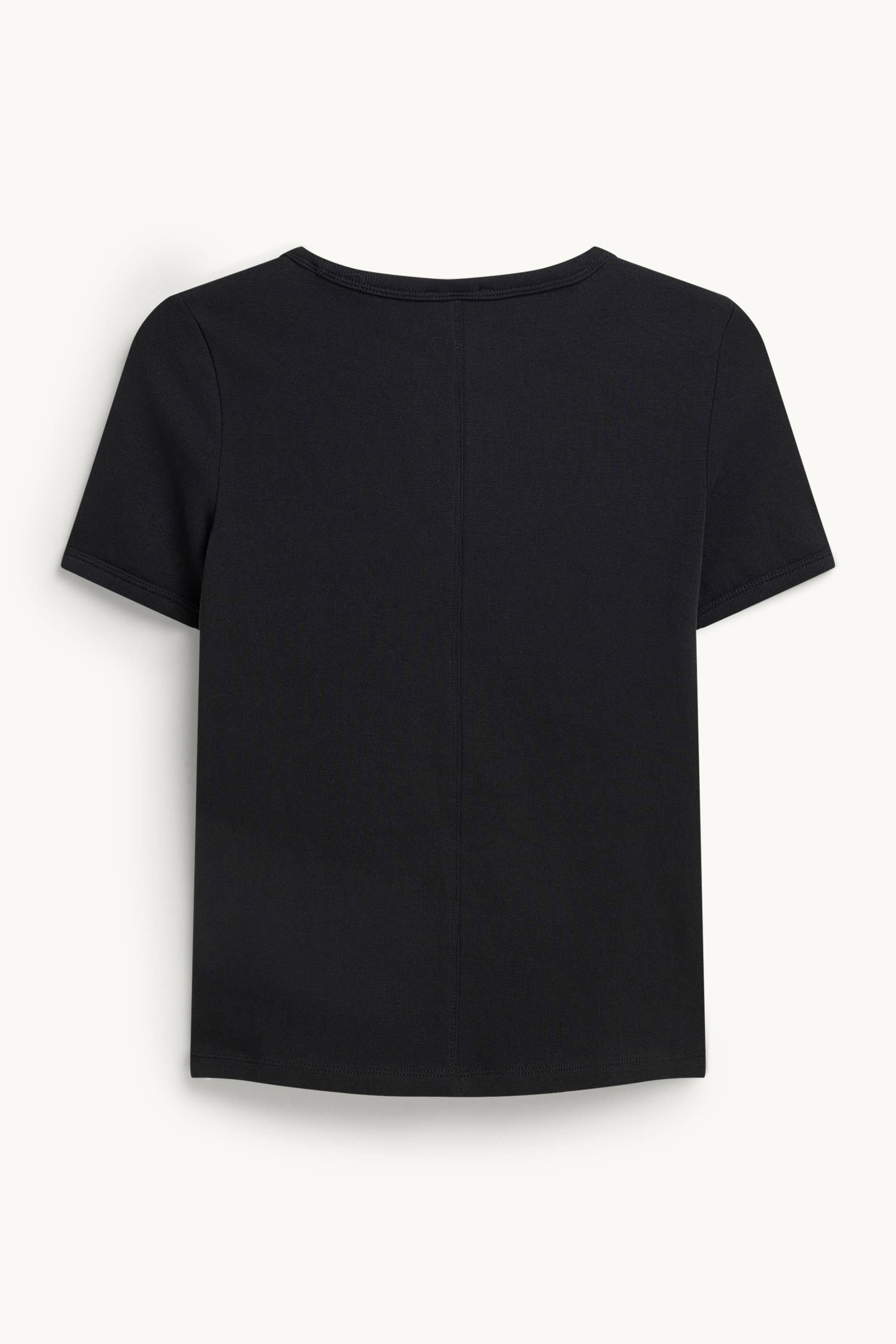 T-shirt - slim fit black