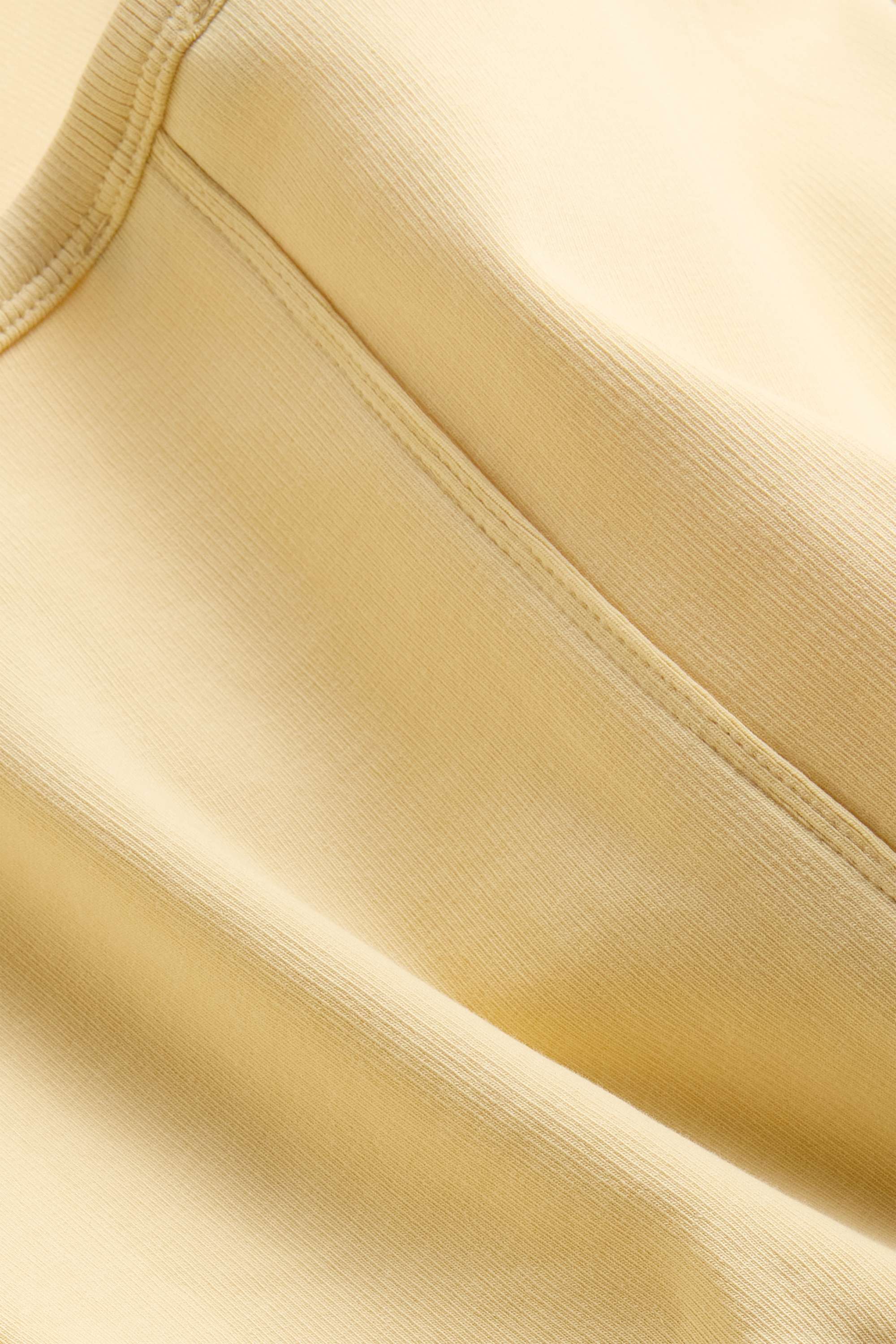 T-shirt - slim fit yellow