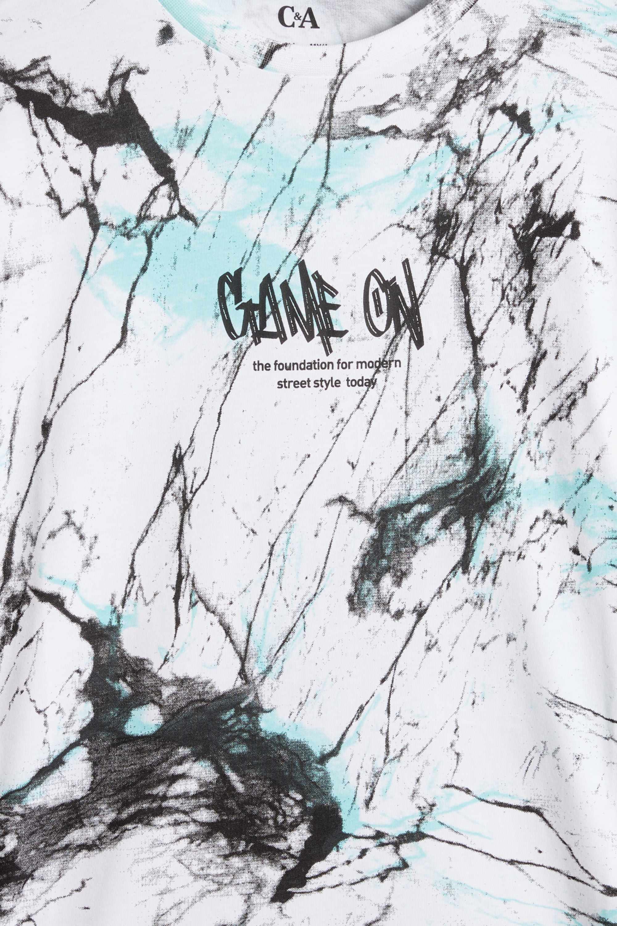 Multipack of 3 - gaming - short sleeve top black / white