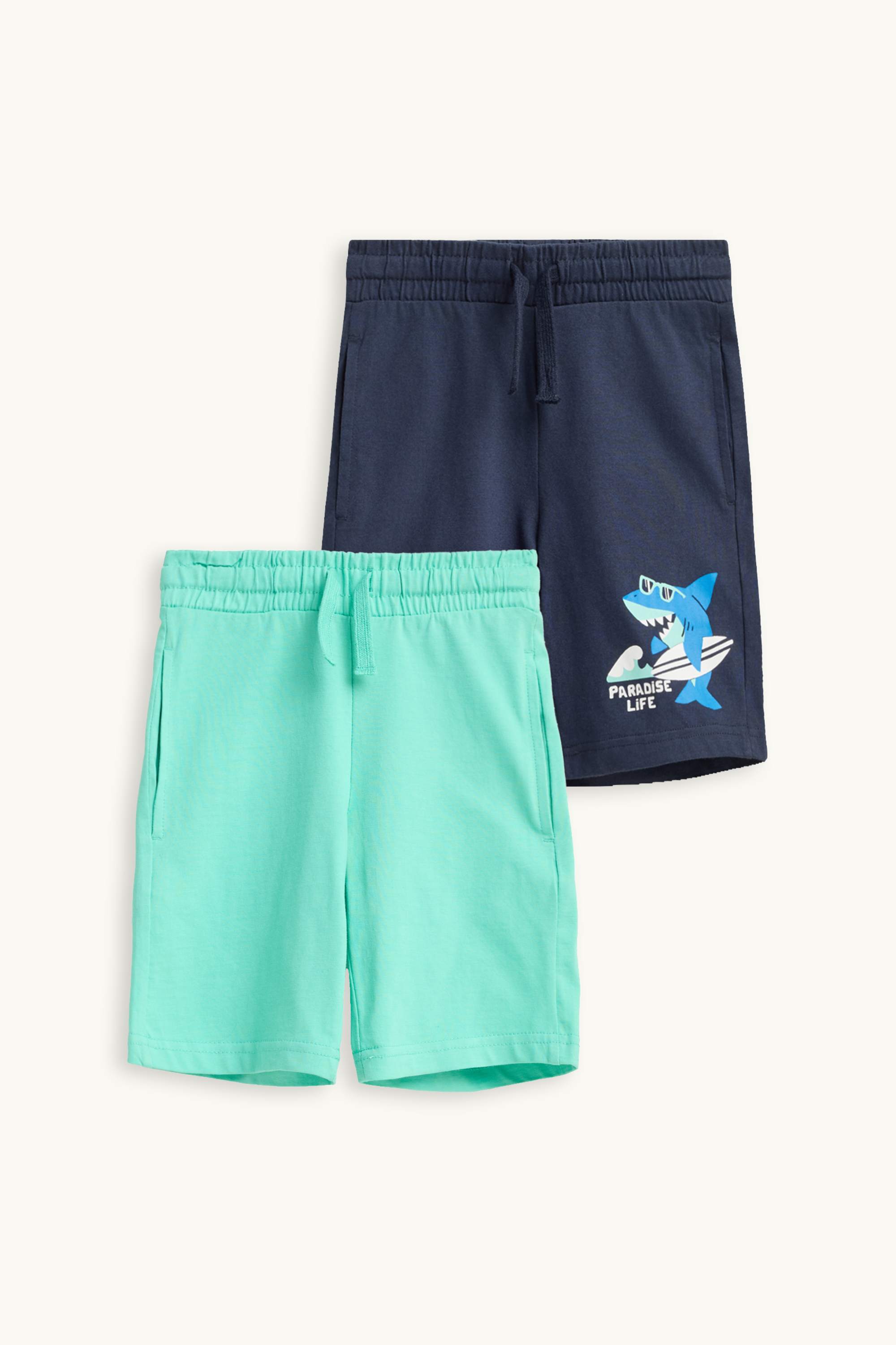 Multipack of 2 - shark - shorts dark blue
