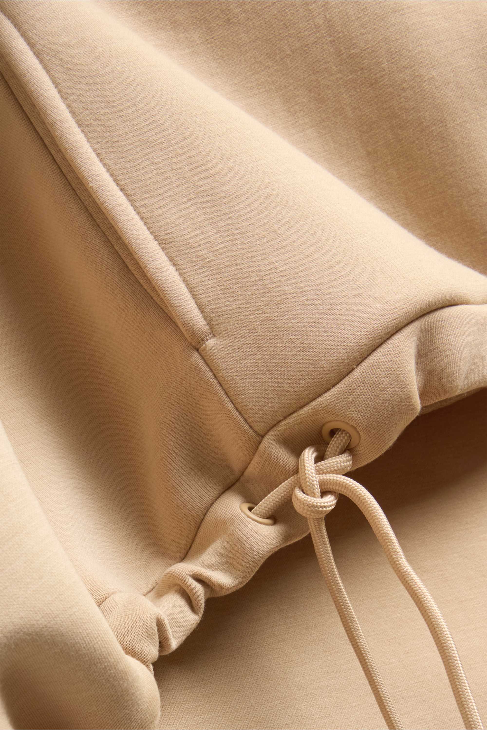 Sweat gilet beige