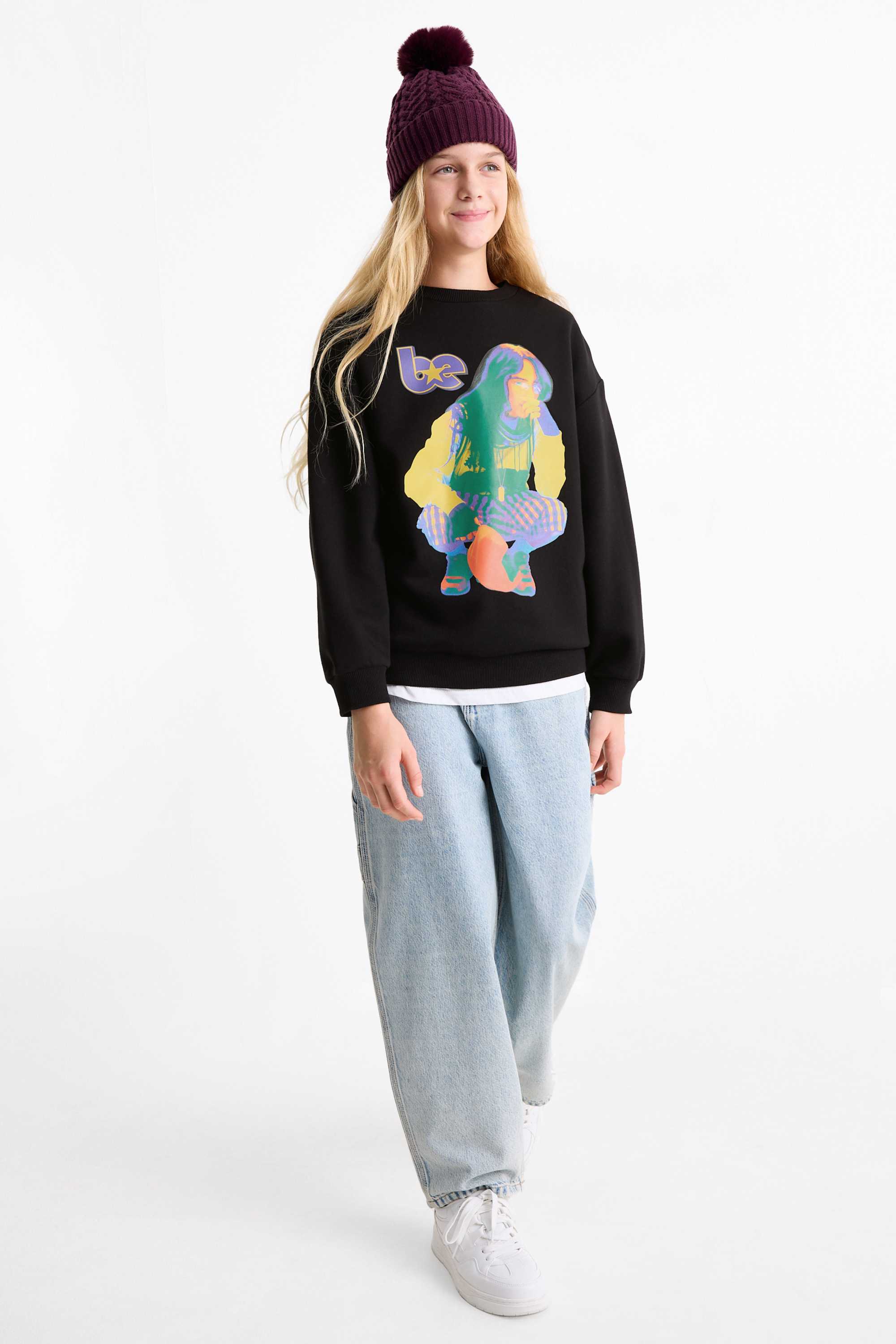 Billie Eilish - sweatshirt black