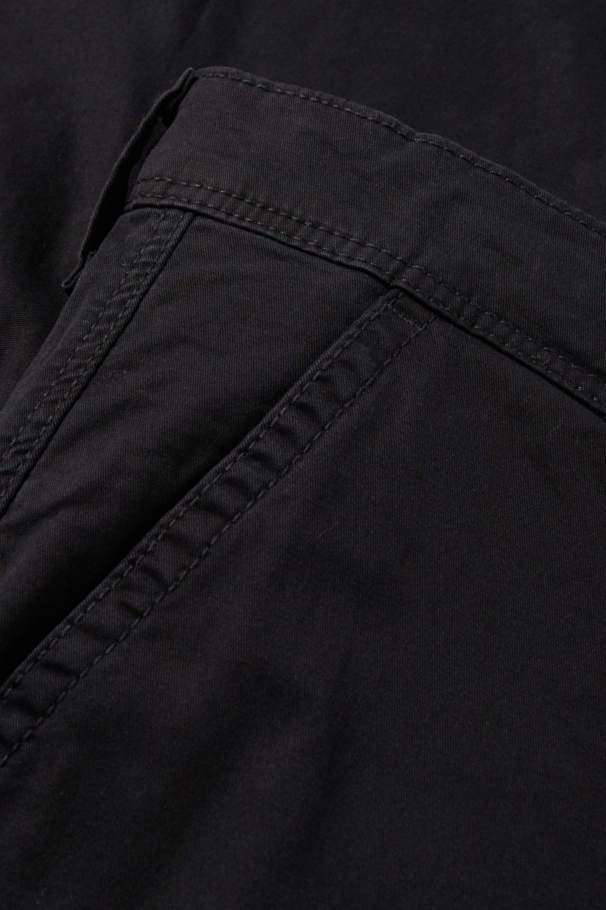 Cargo trousers - tapered fit black