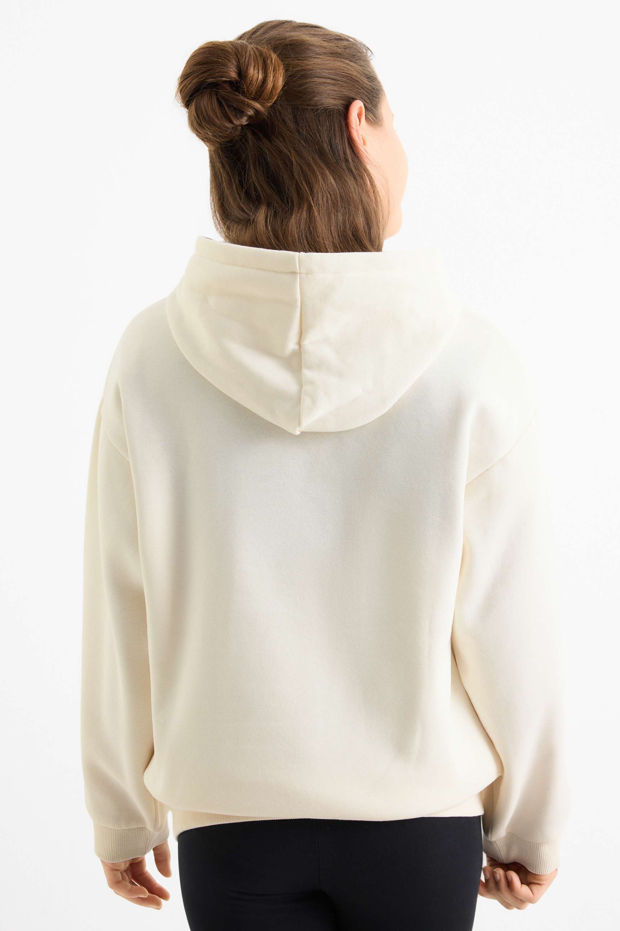 Kuromi - hoodie cremewhite