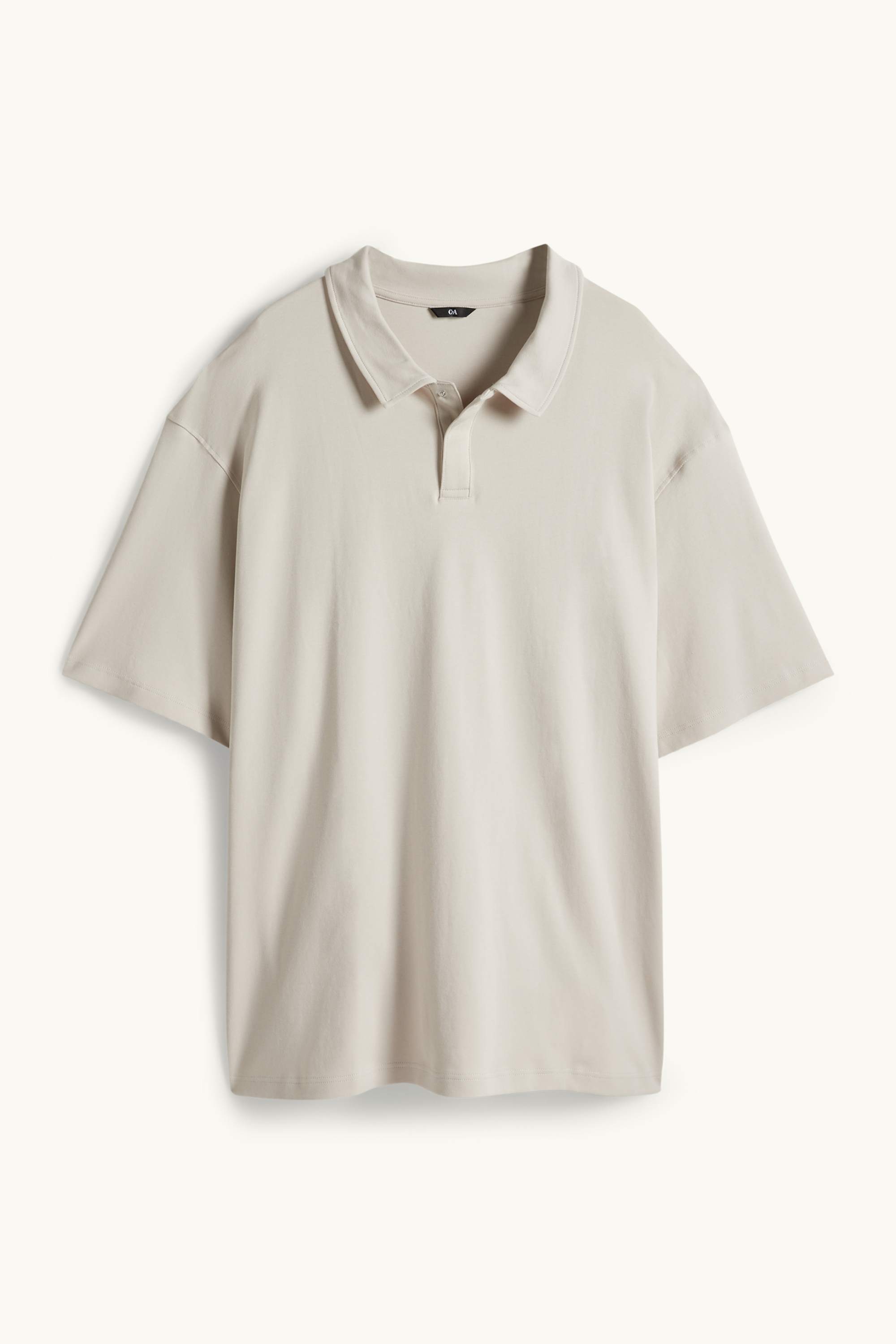 Polo shirt - regular fit beige